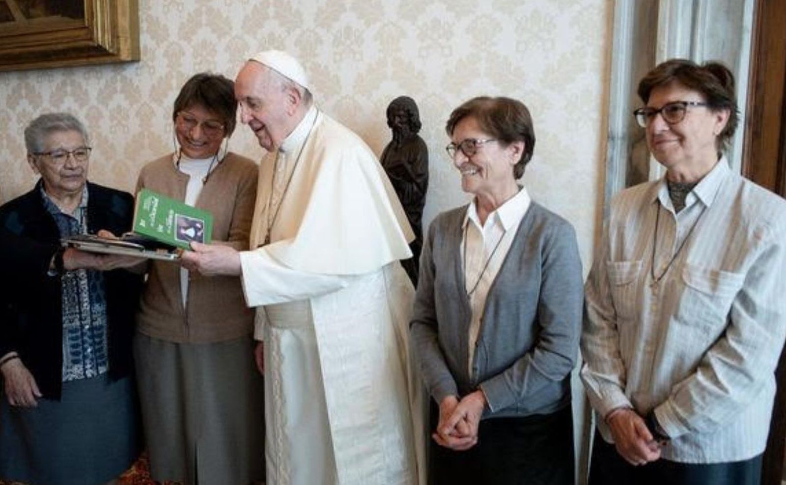 El Papa y las franciscanas