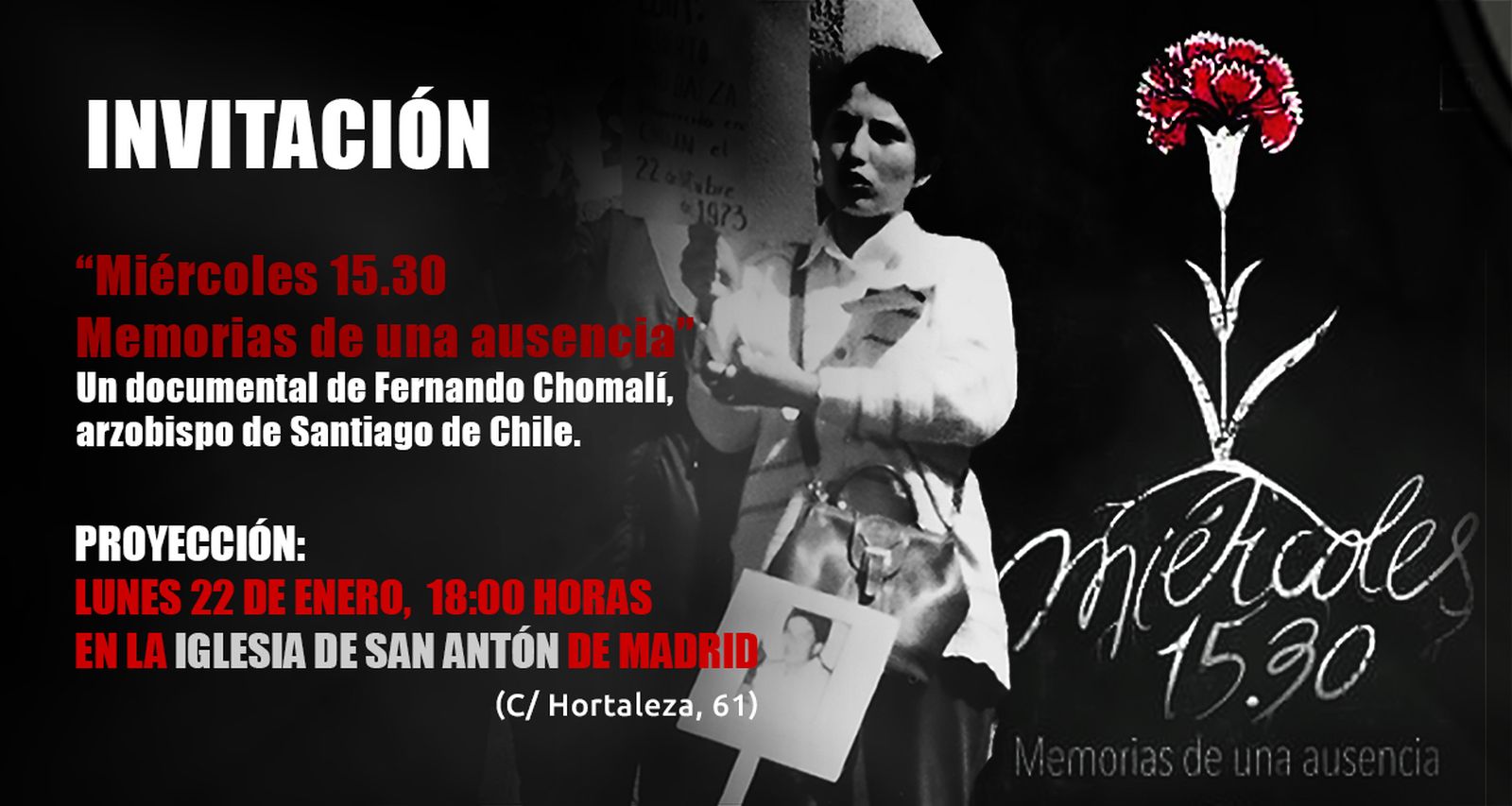 Documental de Chomalí, en San Antón