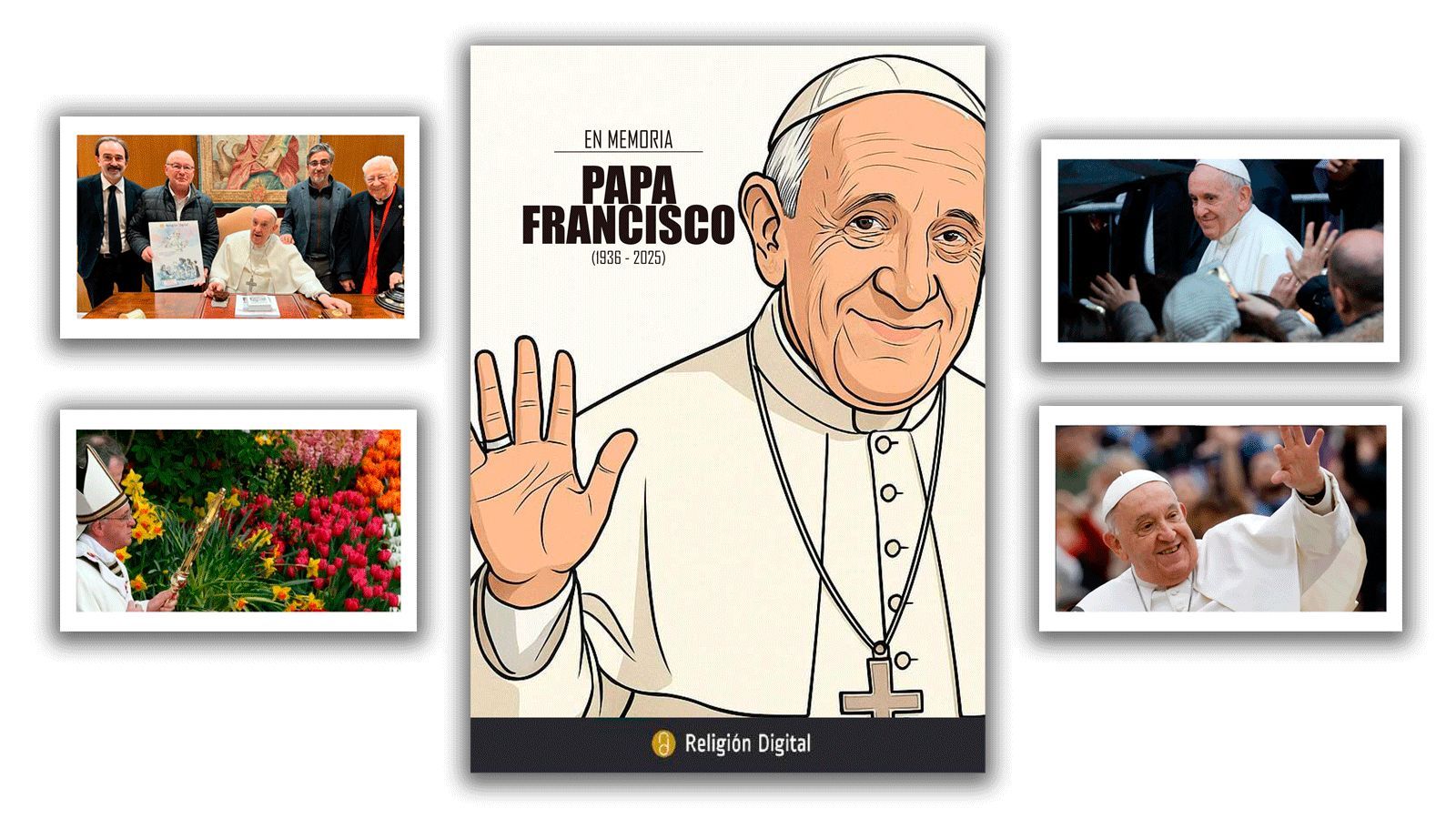 El libro despedida al papa Francisco, en Religión Digital