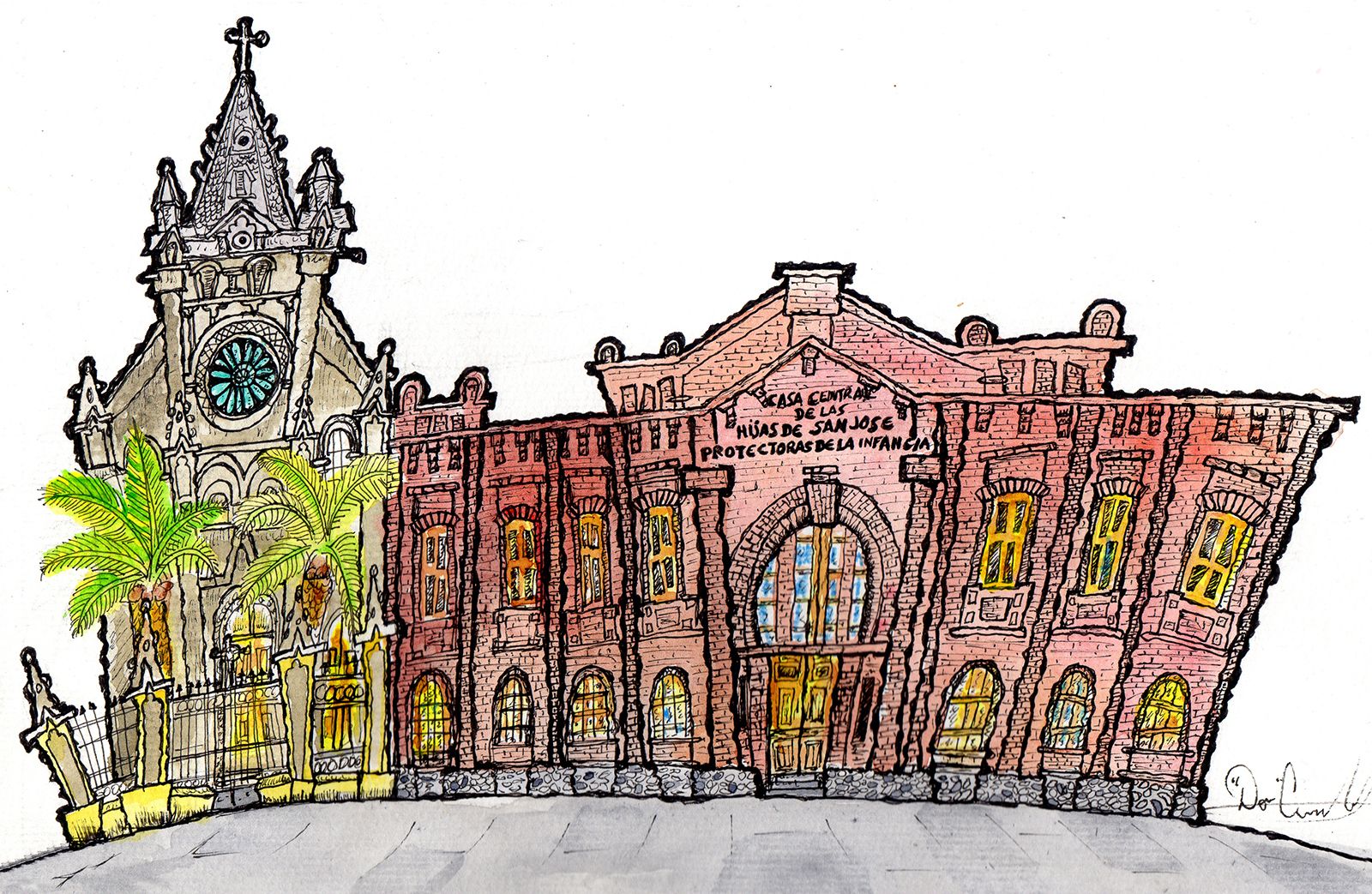 Convento Hijas de San José Protectoras dela Infancia en Santiago de Chile