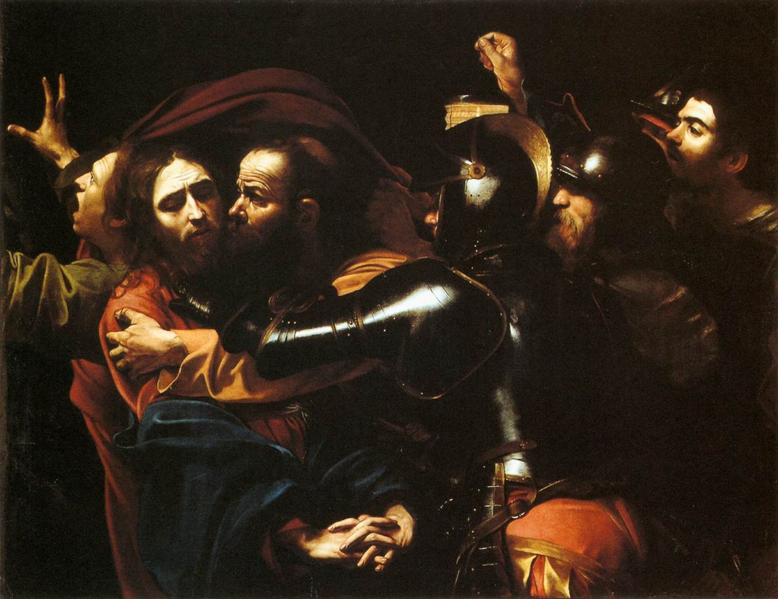El prendimiento de Cristo. Caravaggio