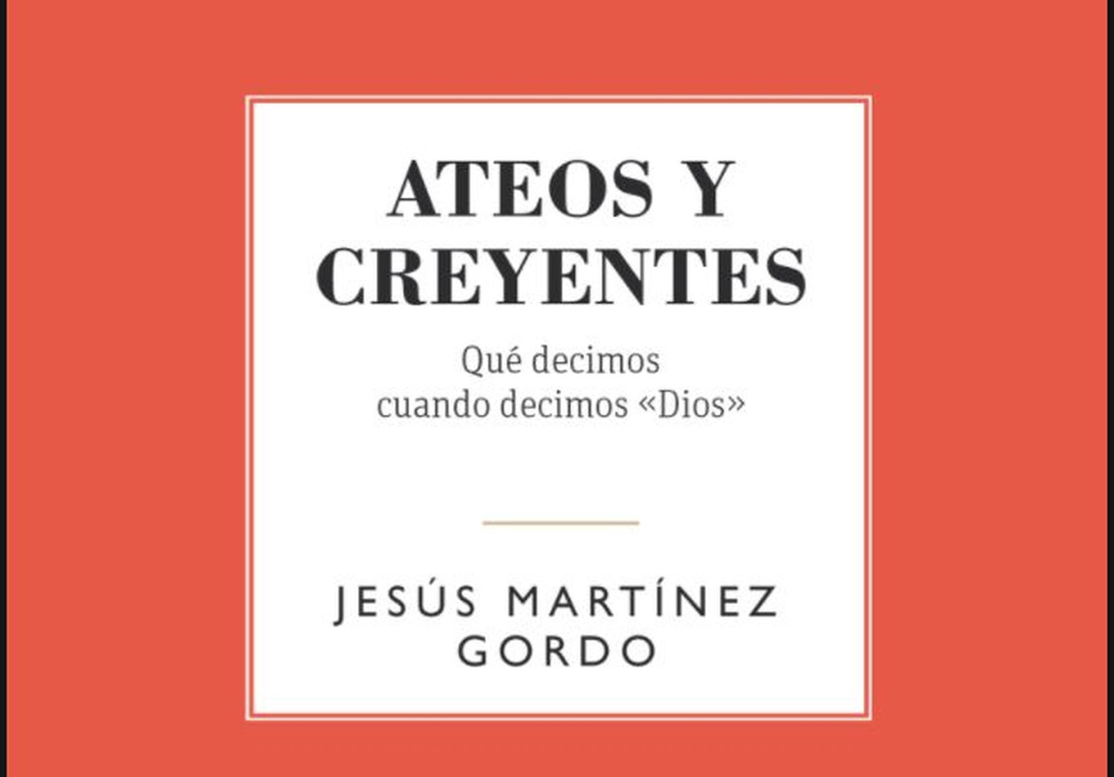 Último libro de Martínez Gordo, publicado por PPC