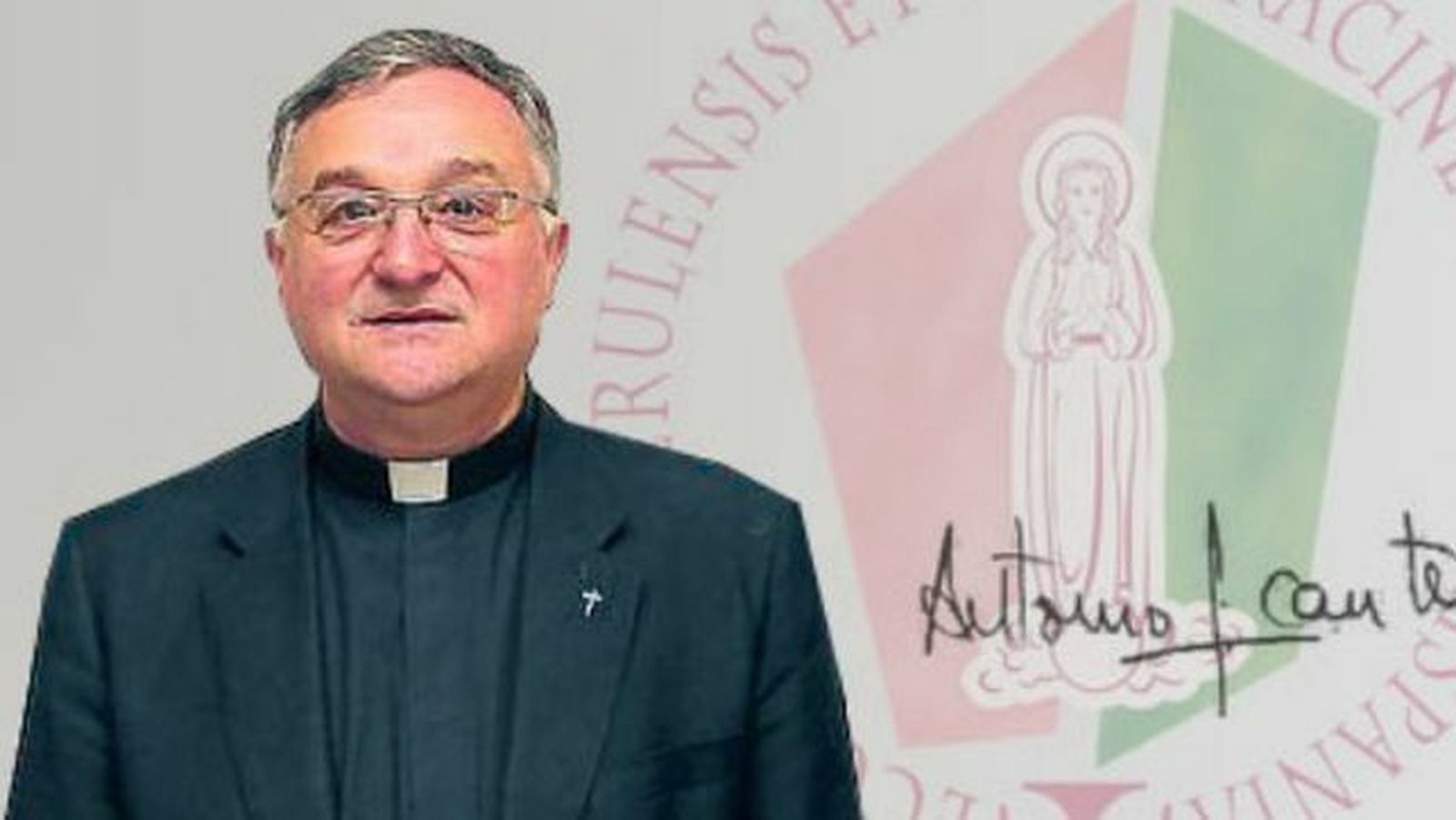 El obispo de Teruel, Santiago Gómez Cantero