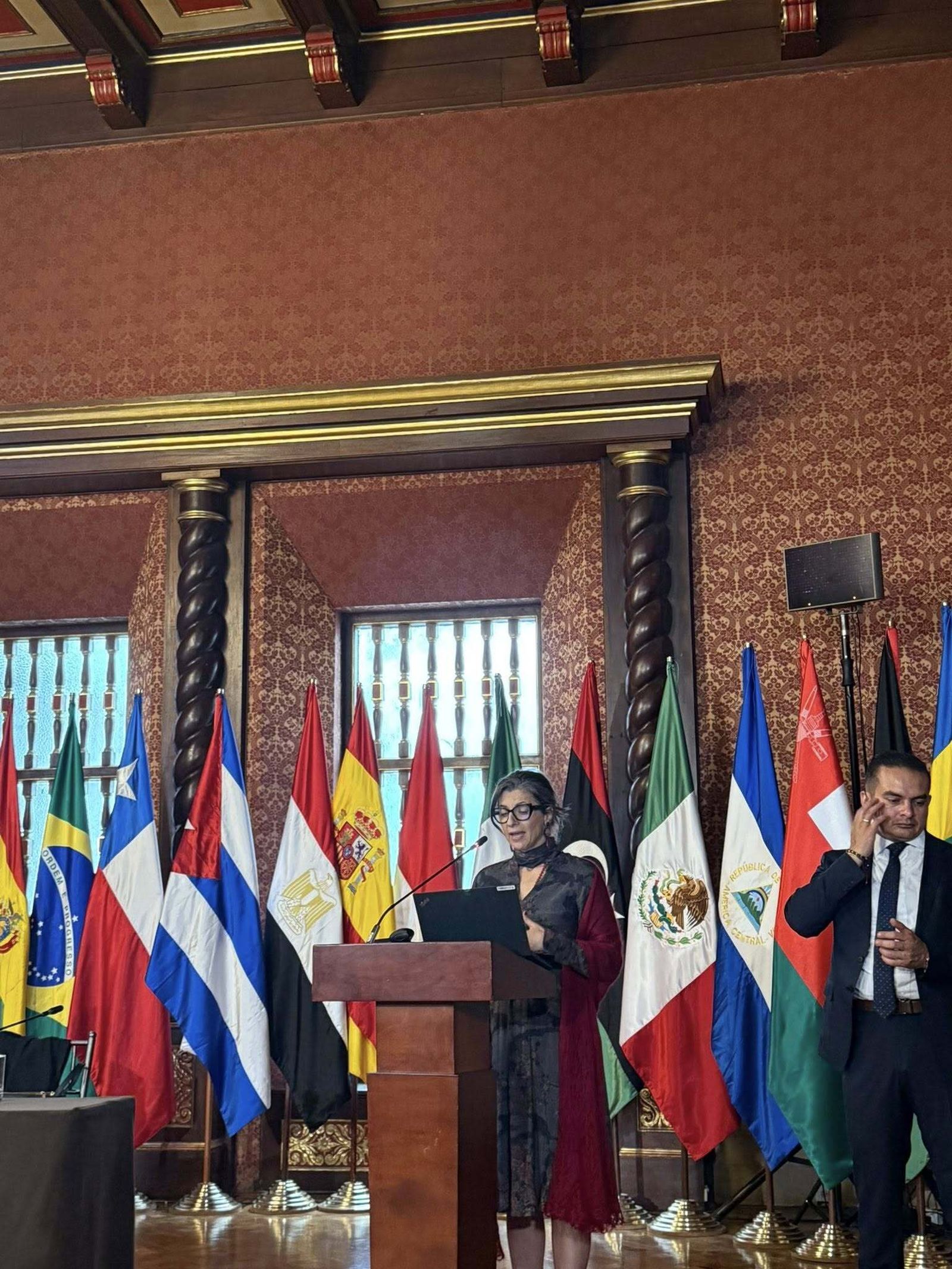 Francesca Albanese en Bogotá