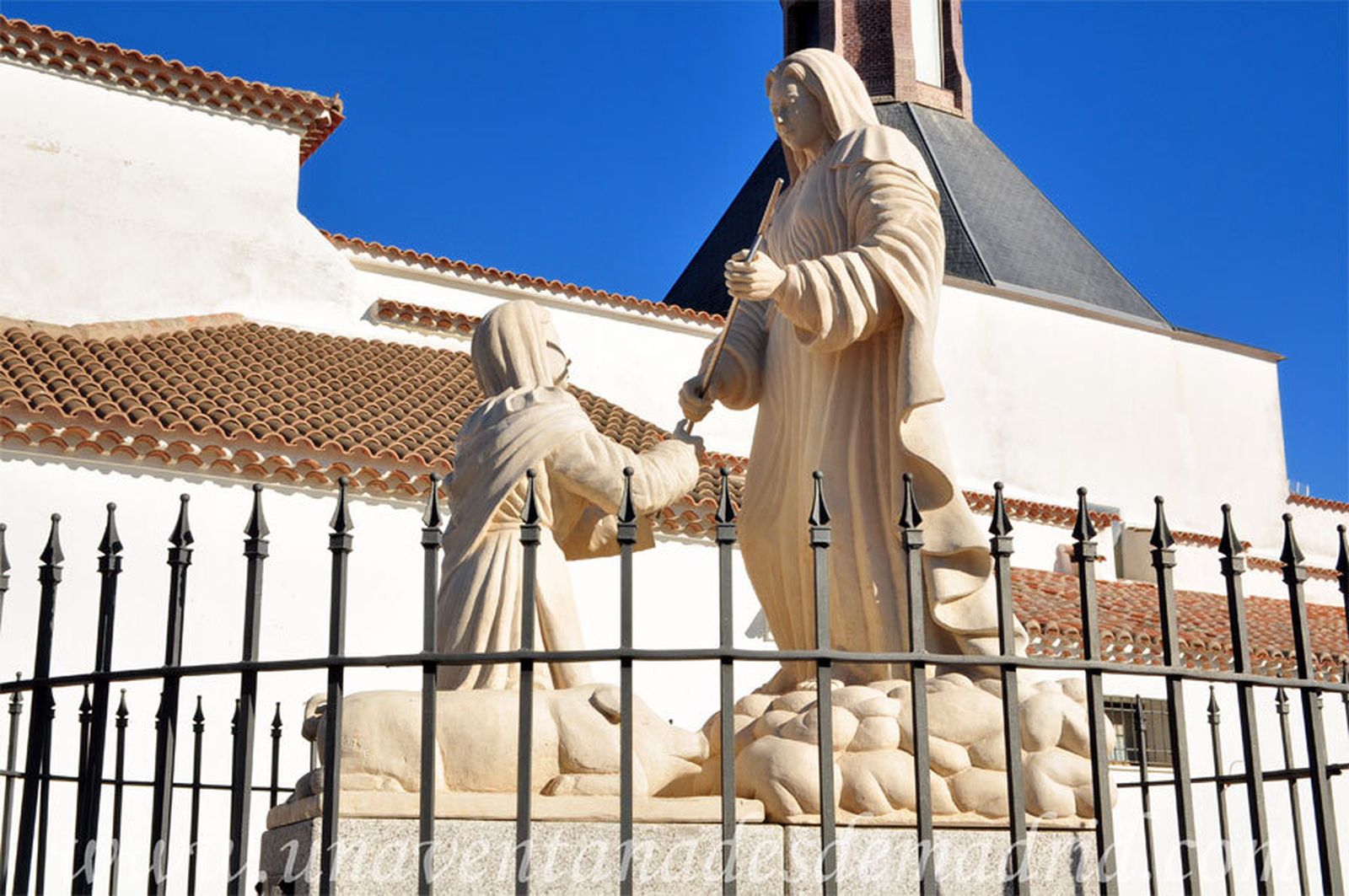 Aparición de la Virgen a la niña Inés, en el convento de Cuevas de la Sagra