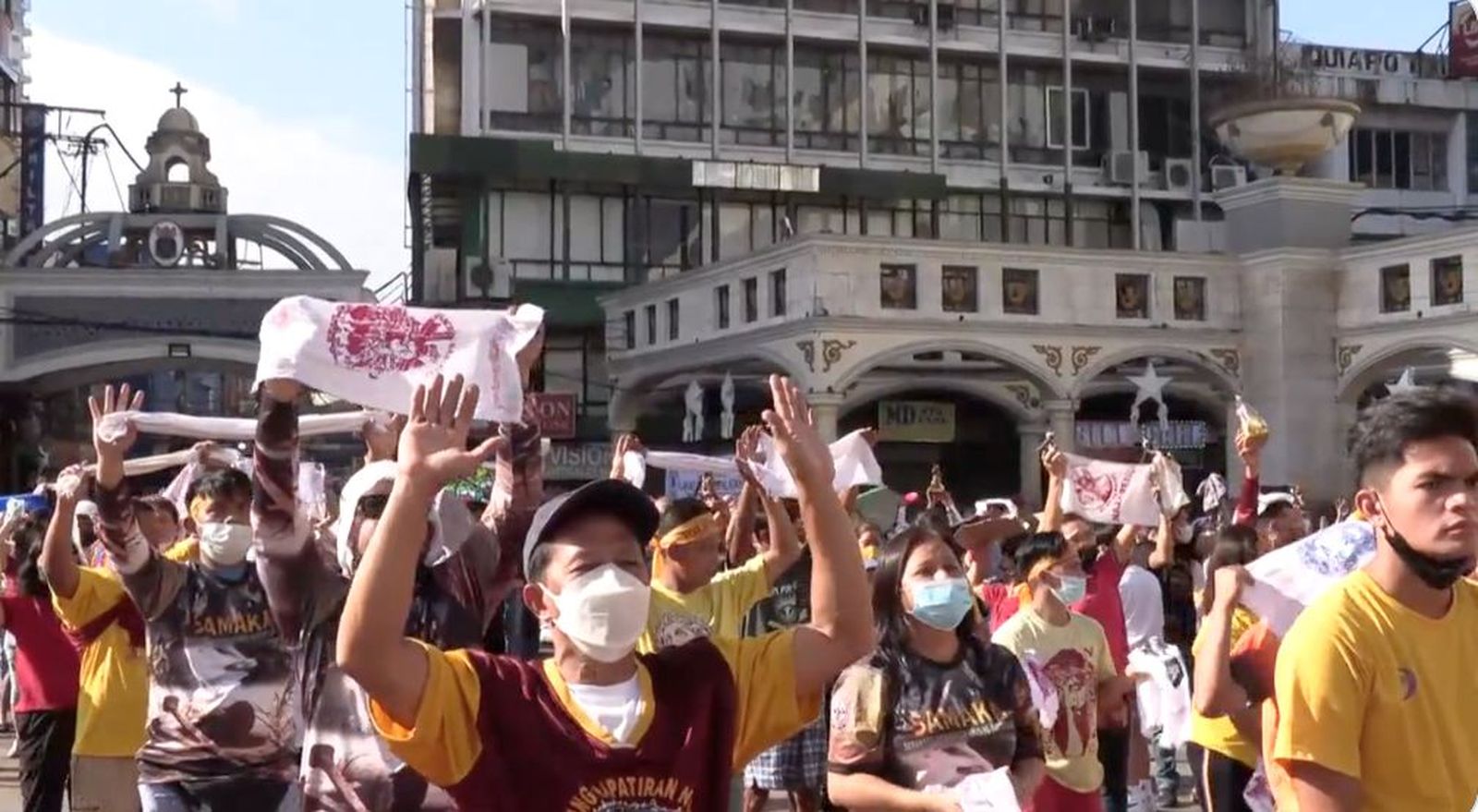 Procesión Nazareno Negro. Manila