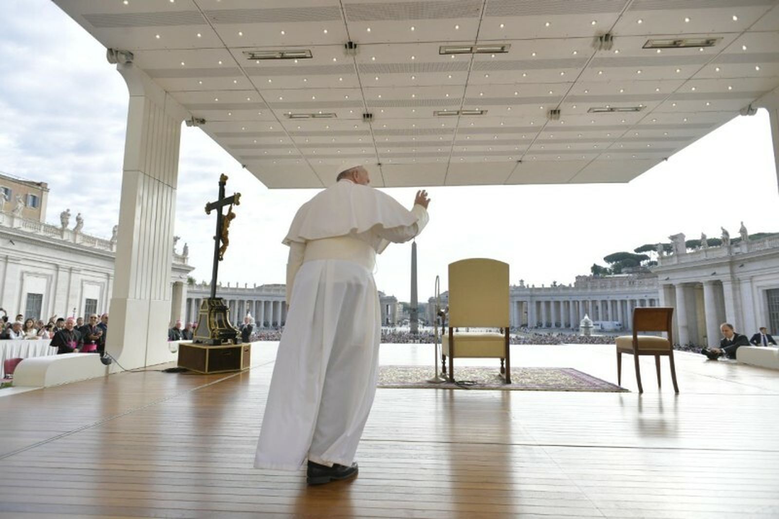 El Papa Francisco en el Vaticano