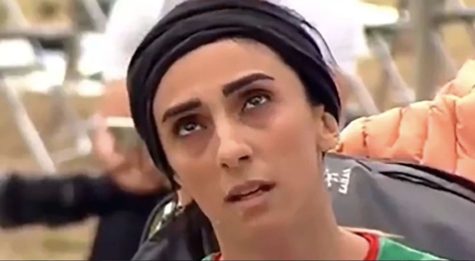 La atleta iraní Elnaz Recabí