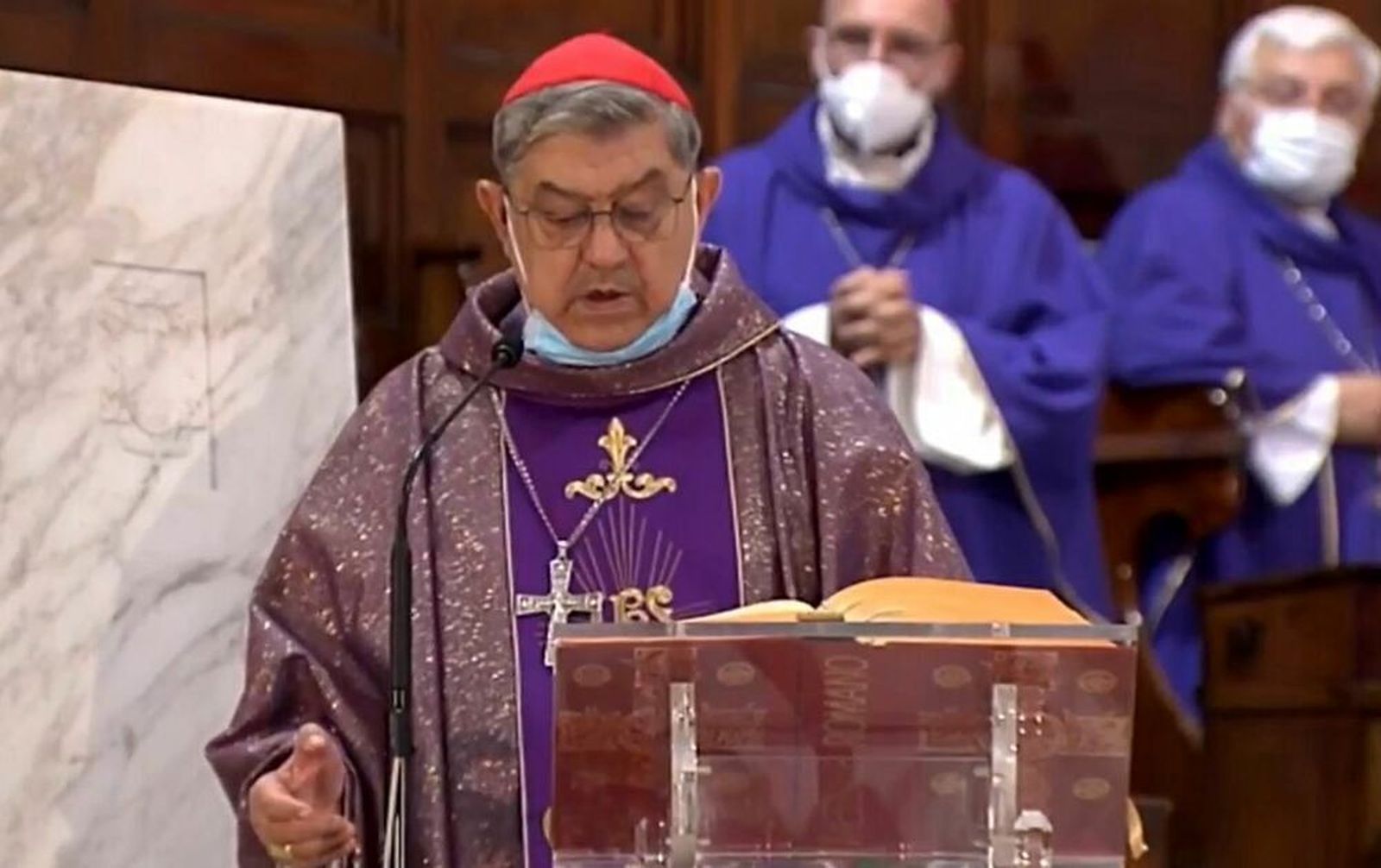 Sepe, en el funeral del obispo de Caserta