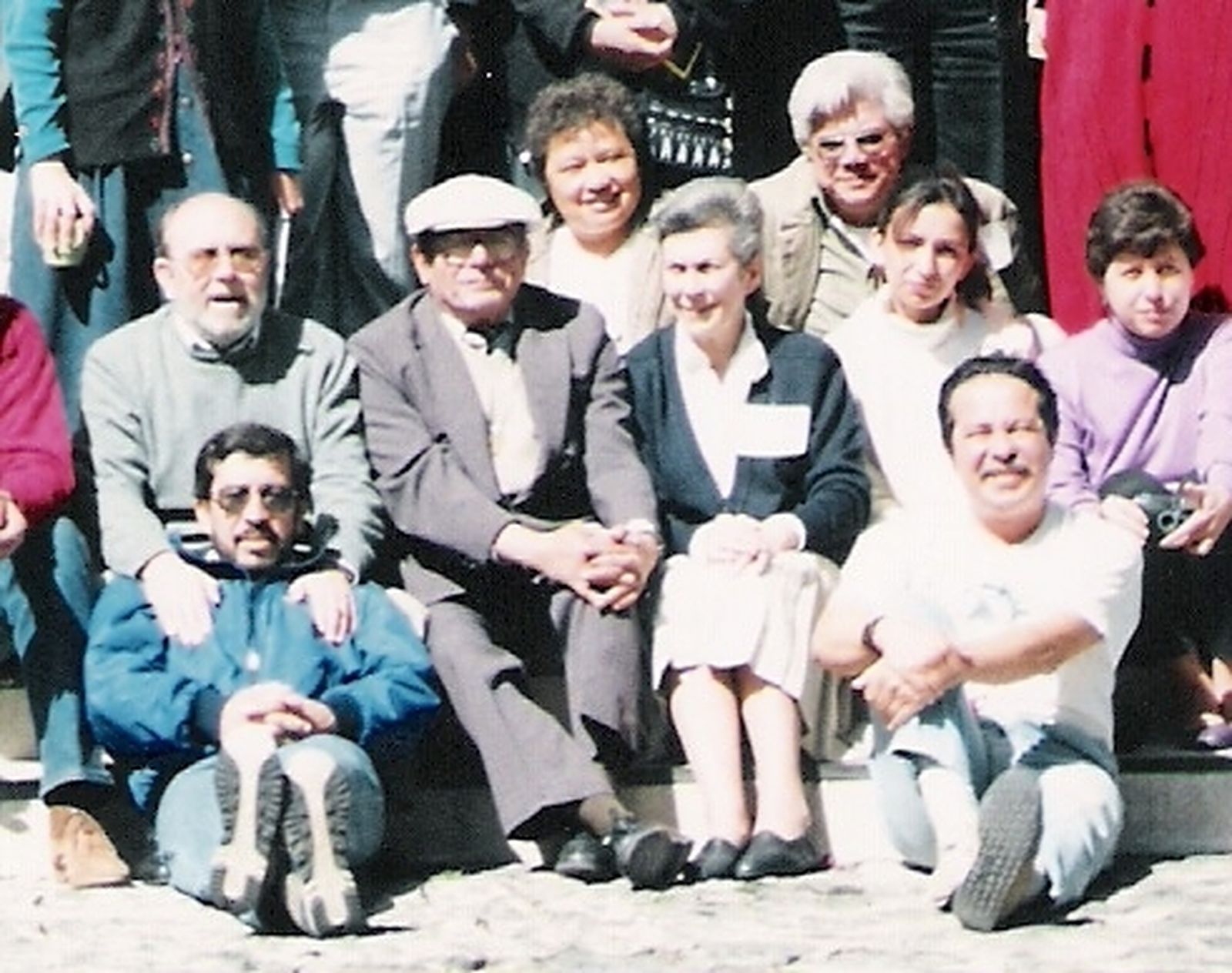 Con Samuel. 1993, México