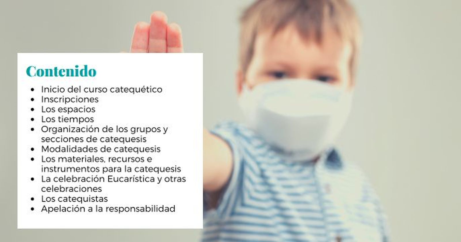 'Grupos burbuja' y clases de 45 minutos: así será la catequesis en la 'nueva normalidad'