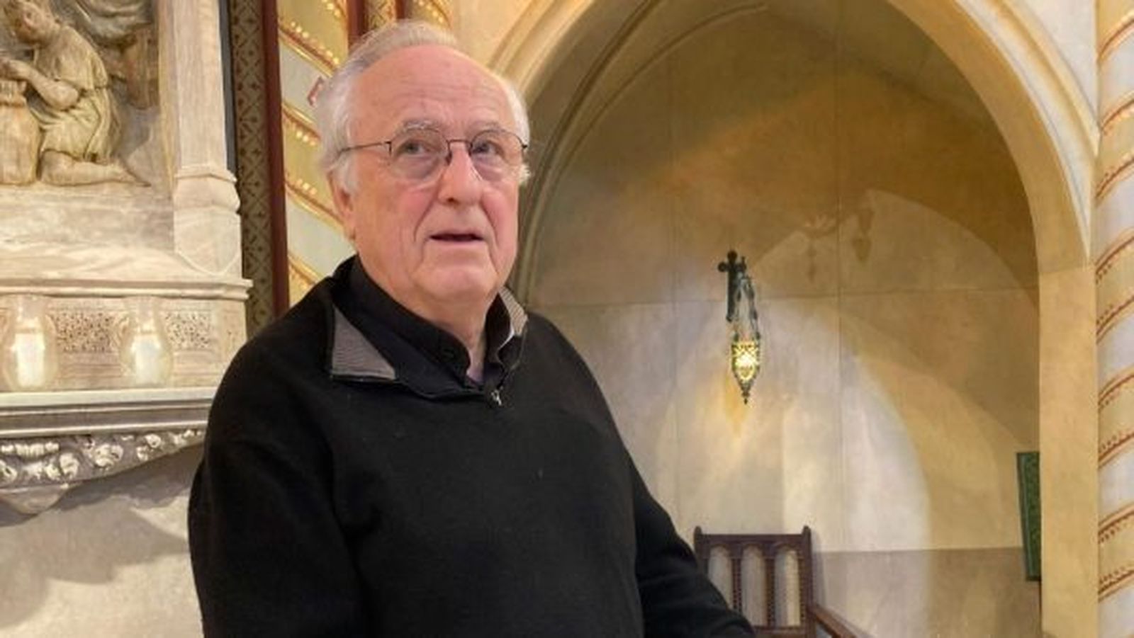 El párroco Felip Hereu