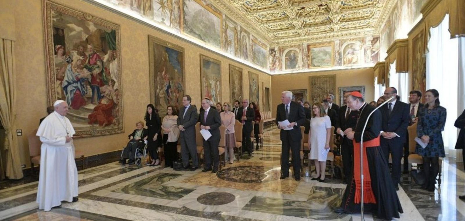 El Papa recibe a una delegación del Comité Judío Americano