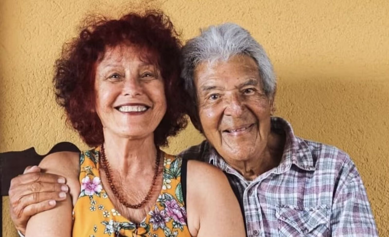 Juan Arias y su mujer