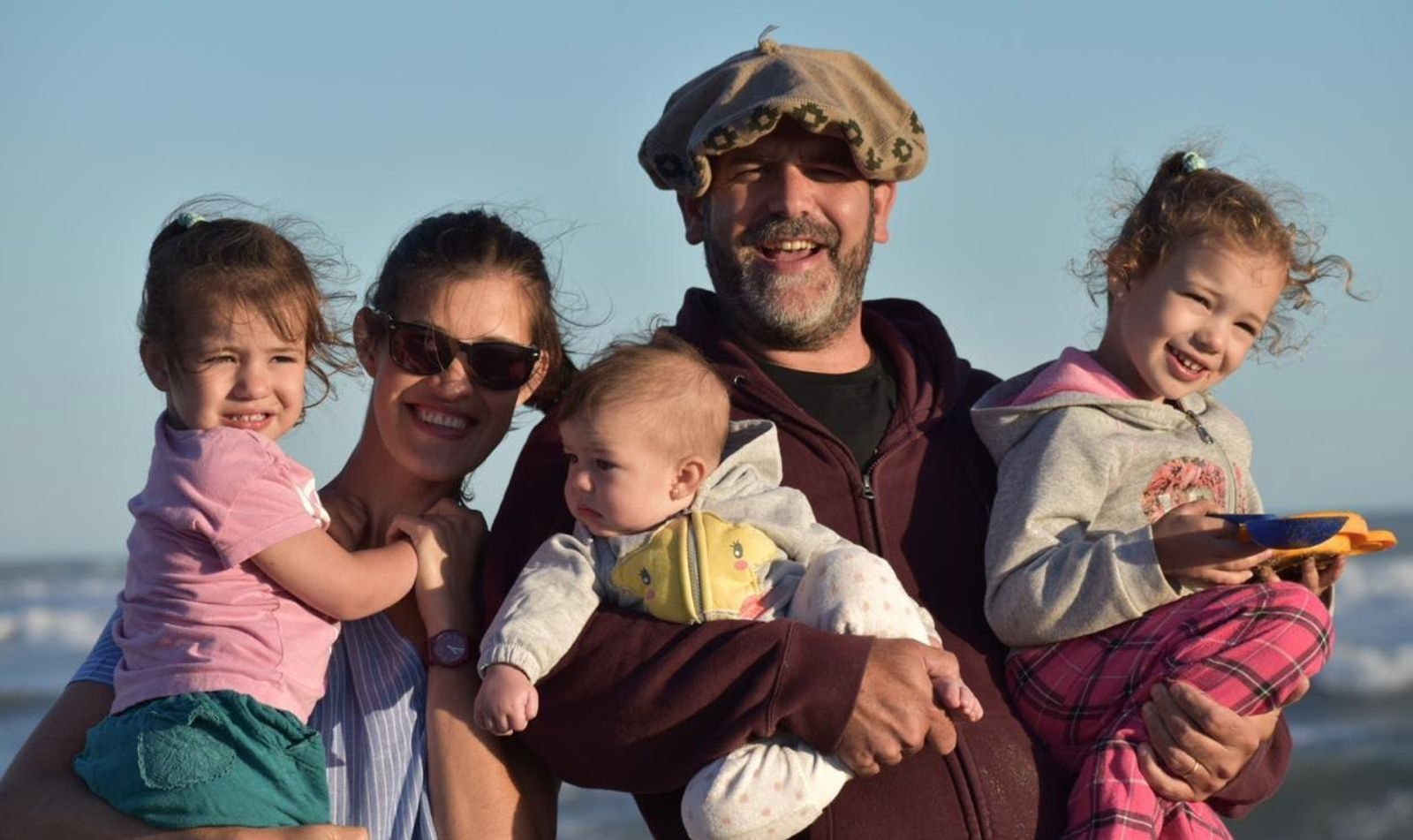 Ignacio Puente y su familia