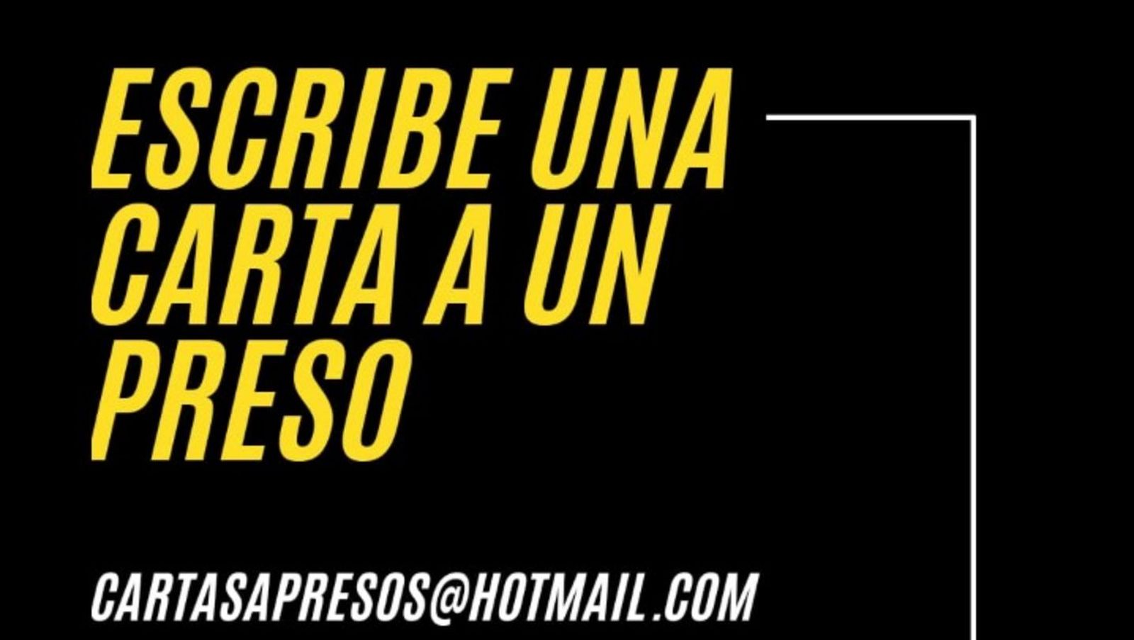 Iniciativa para acompañar a los presos durante la crisis sanitaria