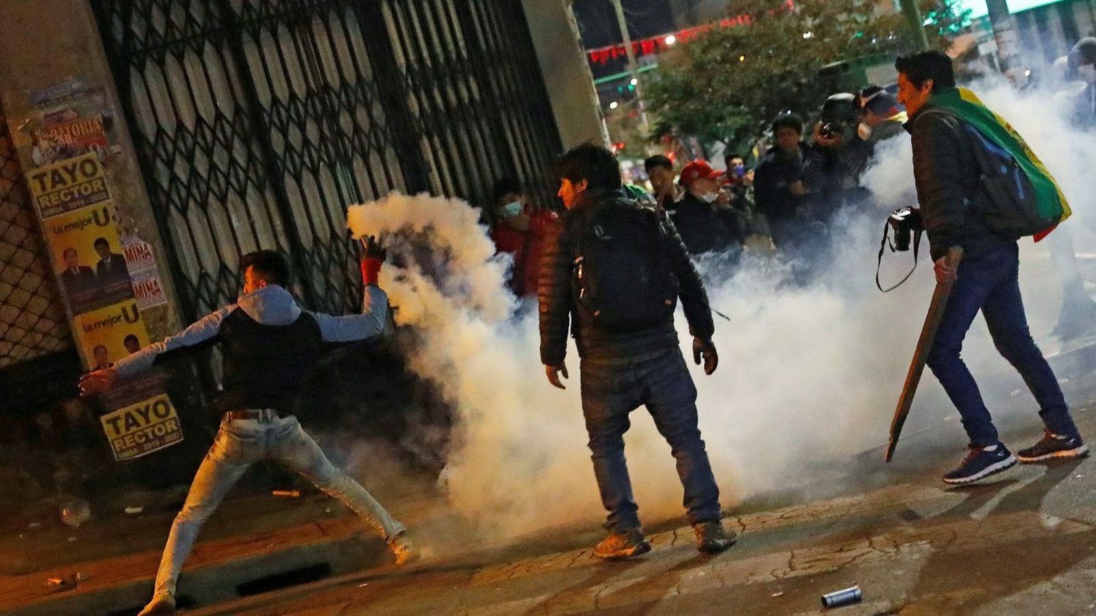 Tensión en Bolivia