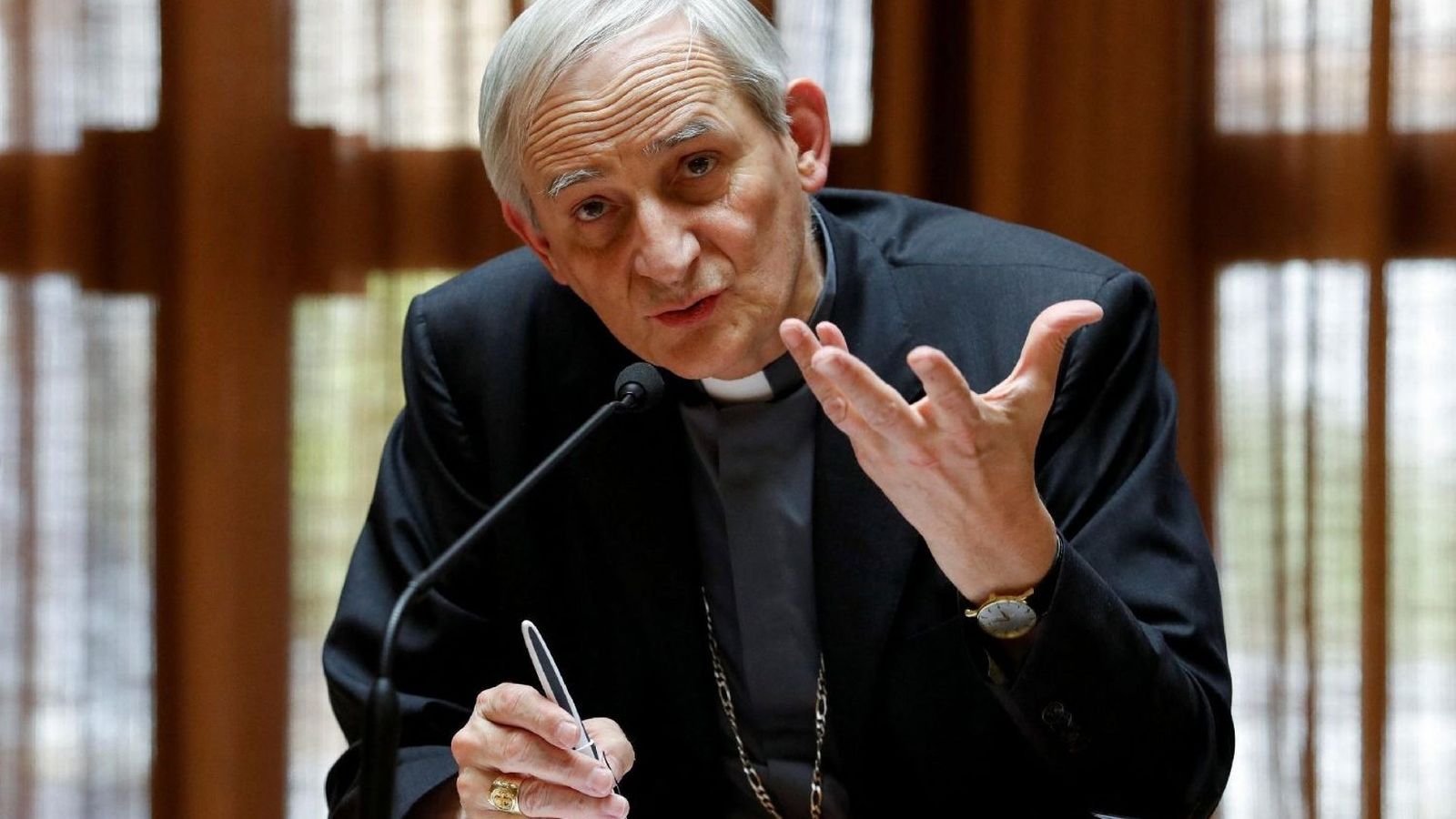 Matteo Zuppi, enviado papal por la paz en Ucrania