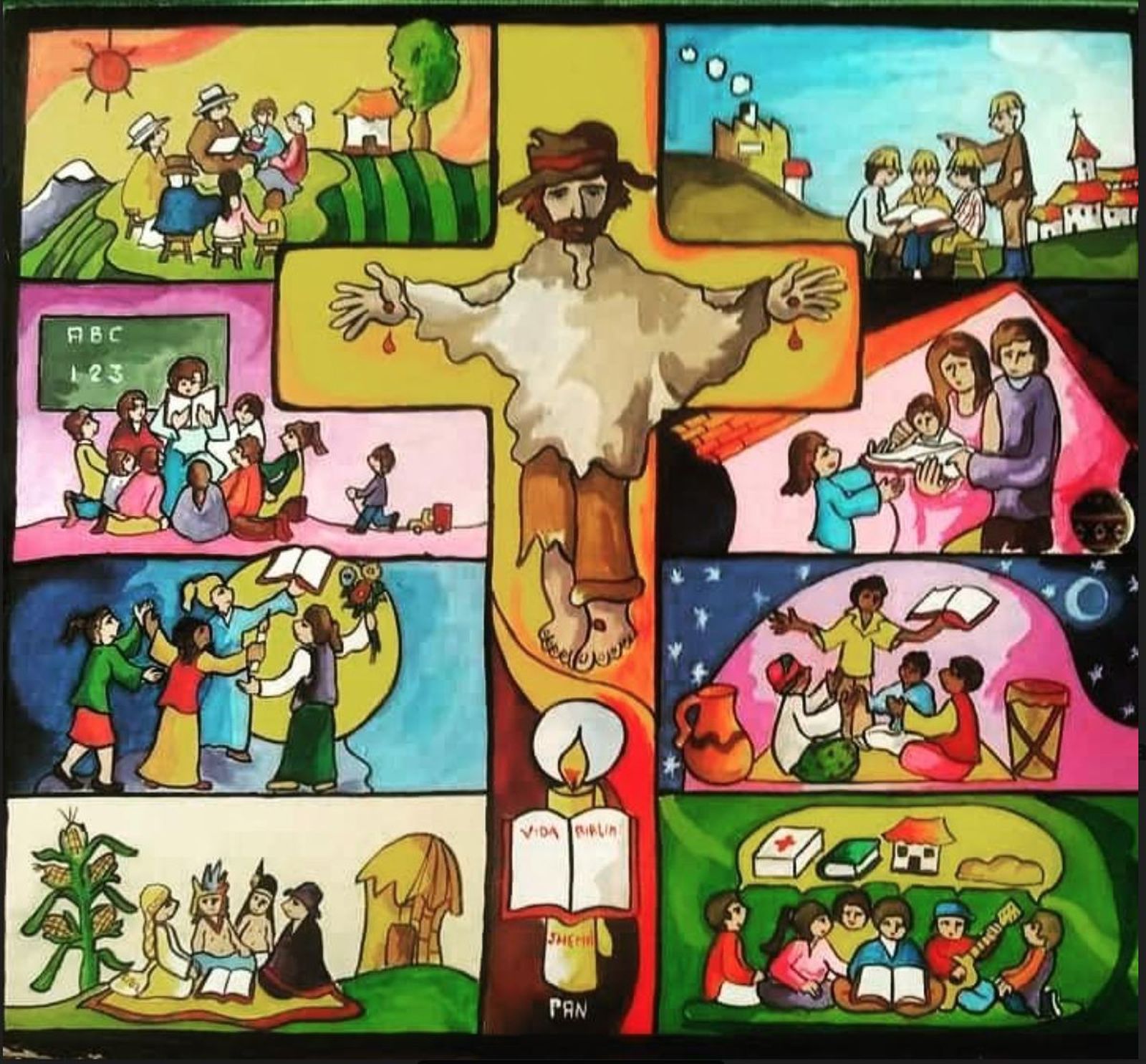 La cruz de nuestros pueblos