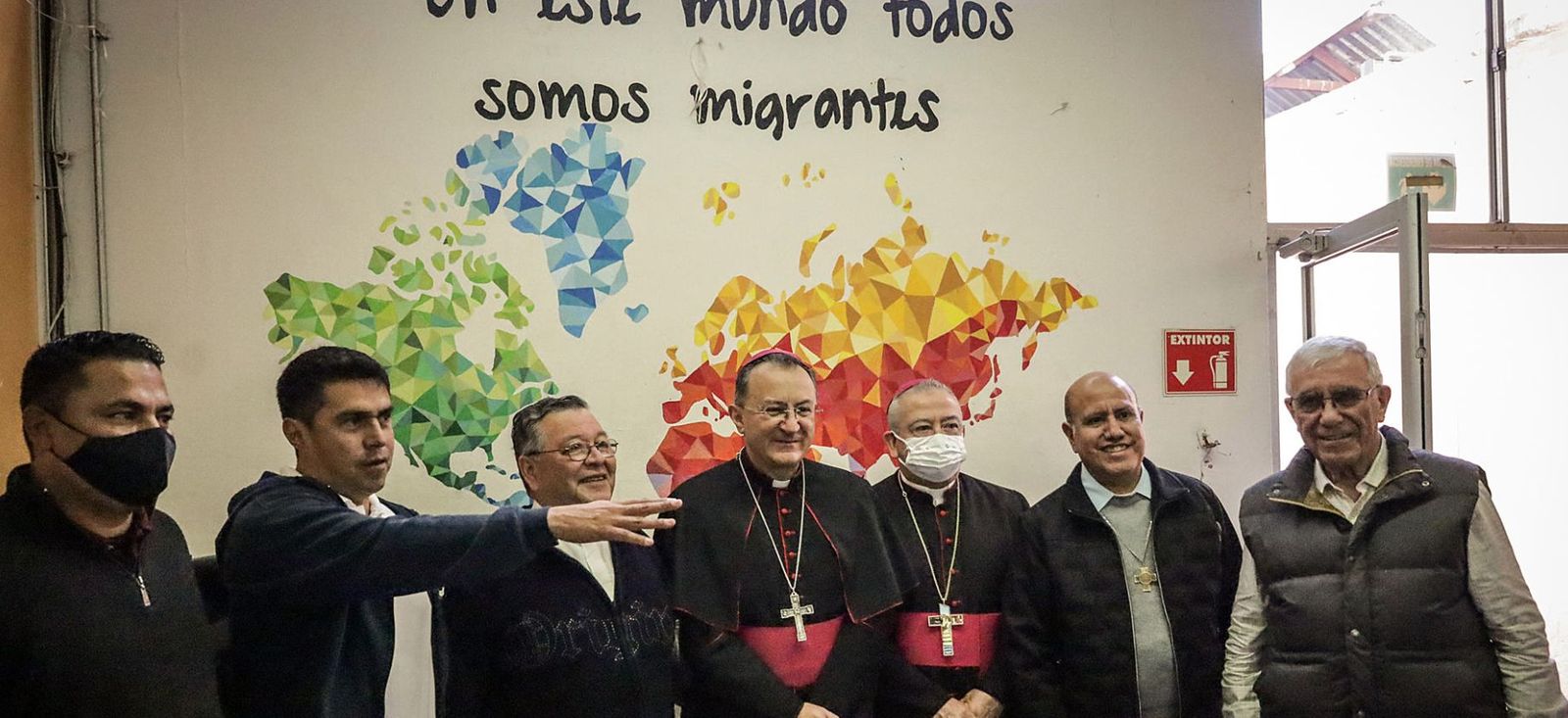 Monseñor Joseph Spiteri visita Tijuana. México