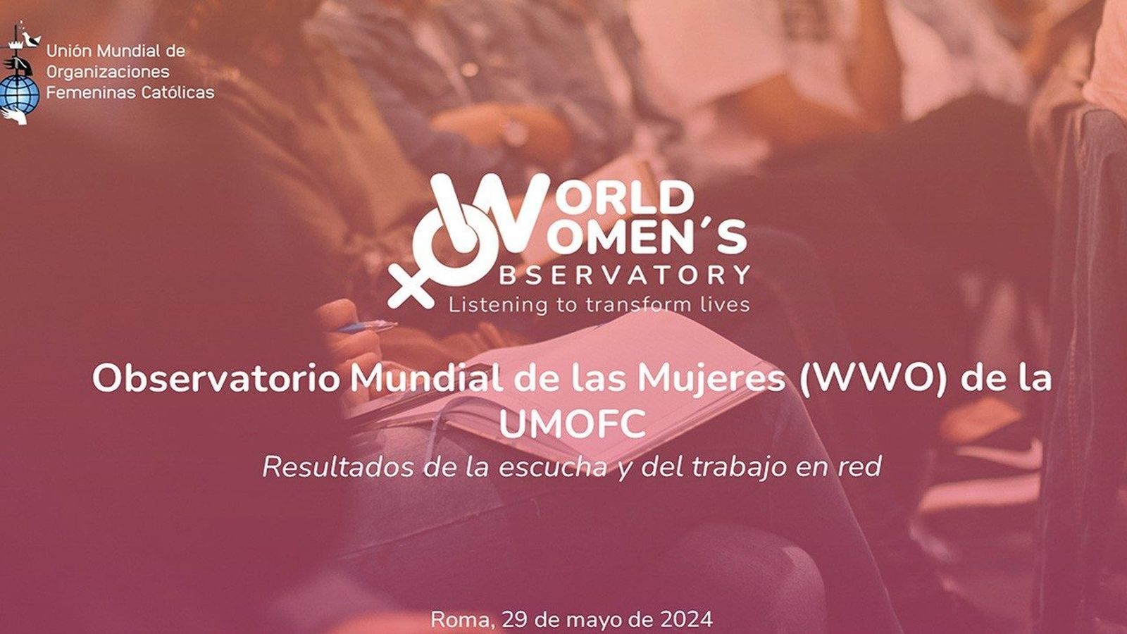 UMOFC presentará resultados de su Observatorio Mundial de las Mujeres