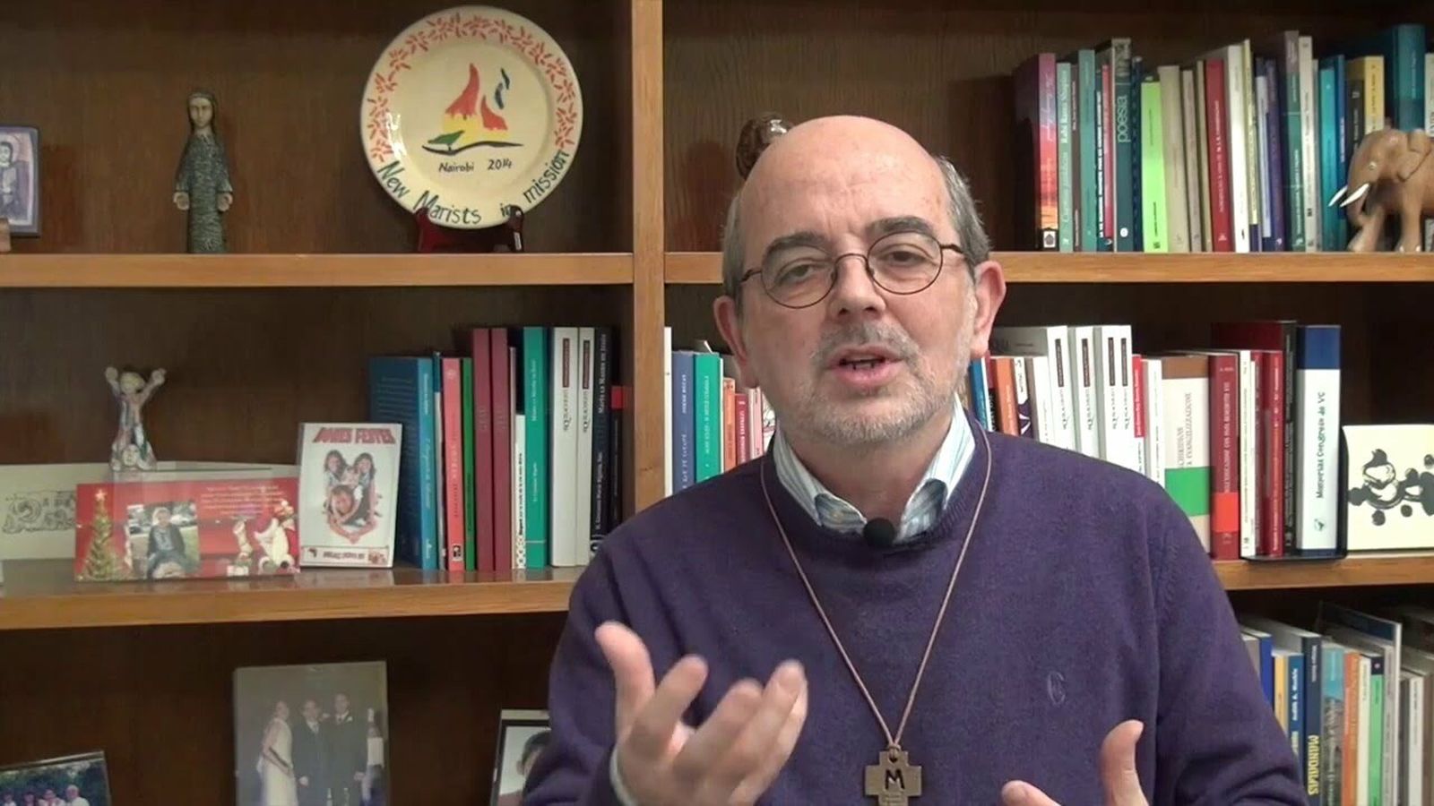 Emilí Turú, secretario general de la Unión de Superiores Generales