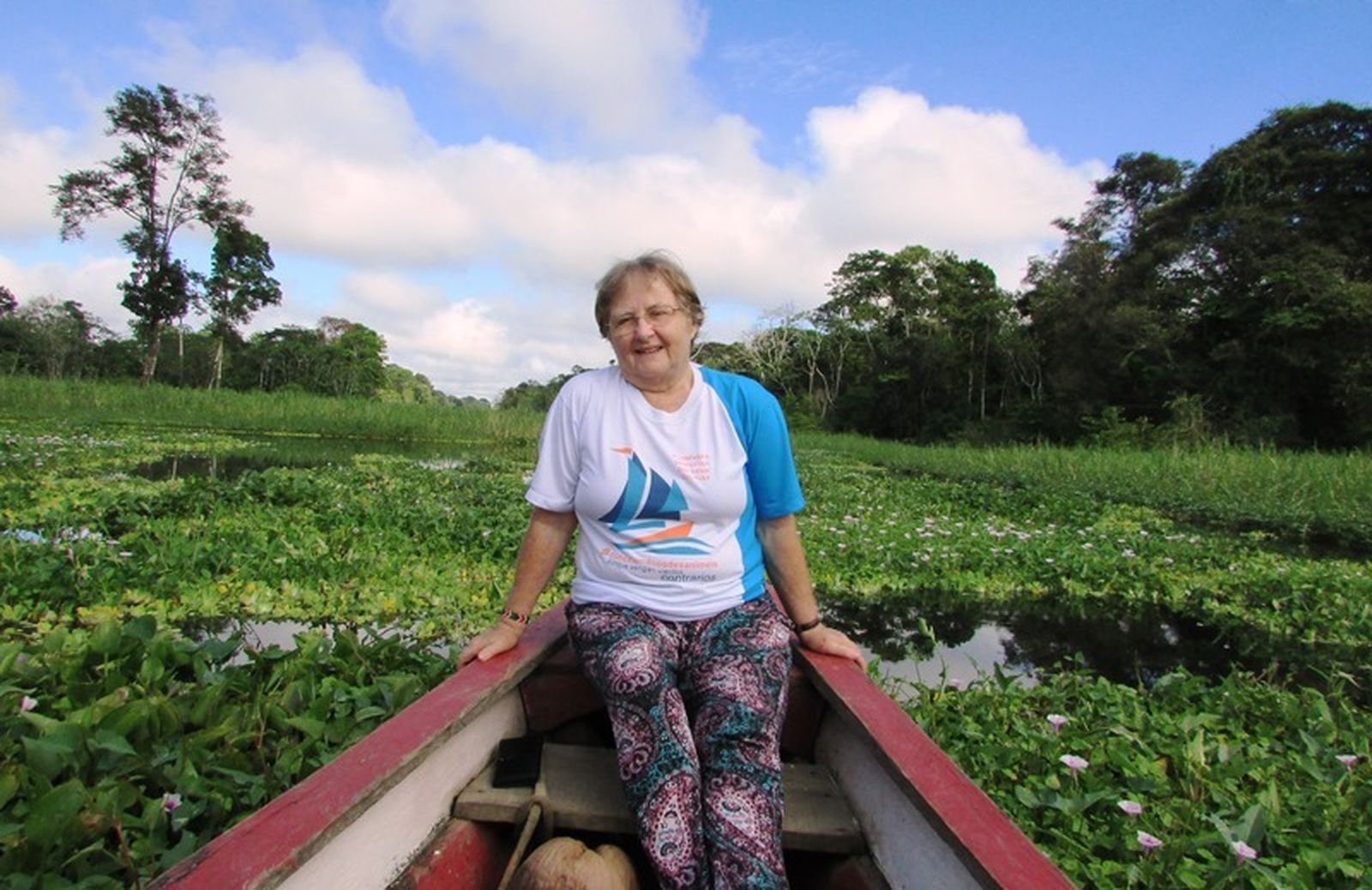 Emilia Kuche en el Bajo Amazonas
