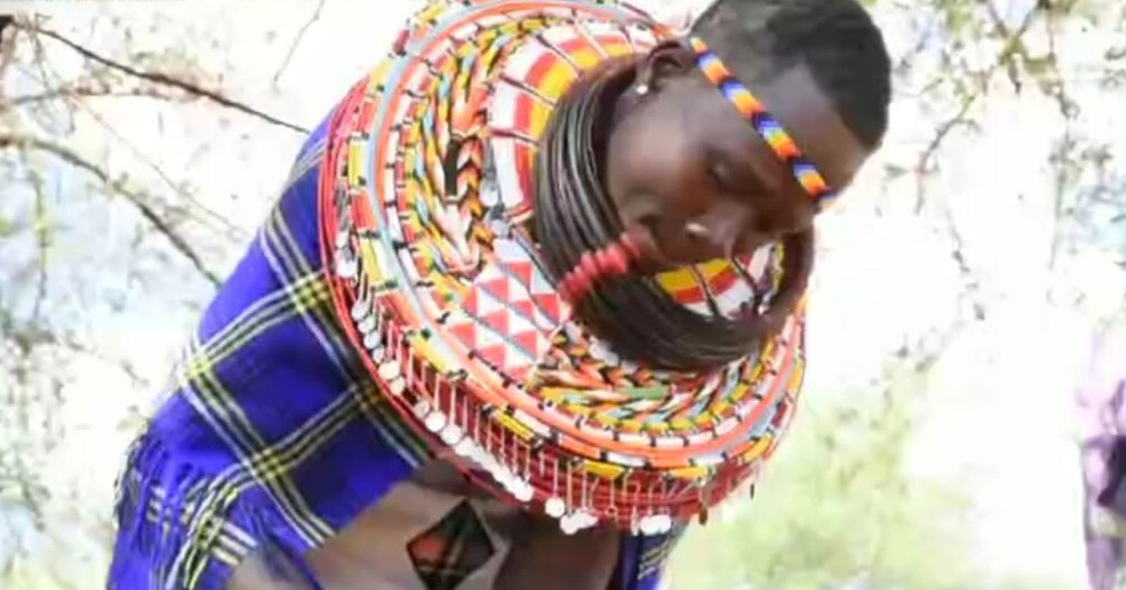 Damaris, mujer samburu de Barsaloi