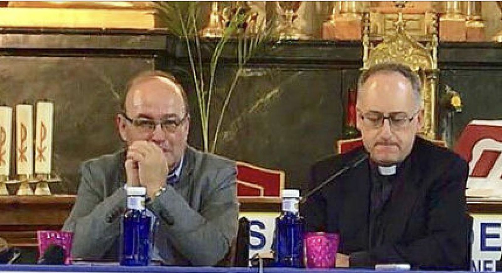 Spadaro y Vidal en San Antón