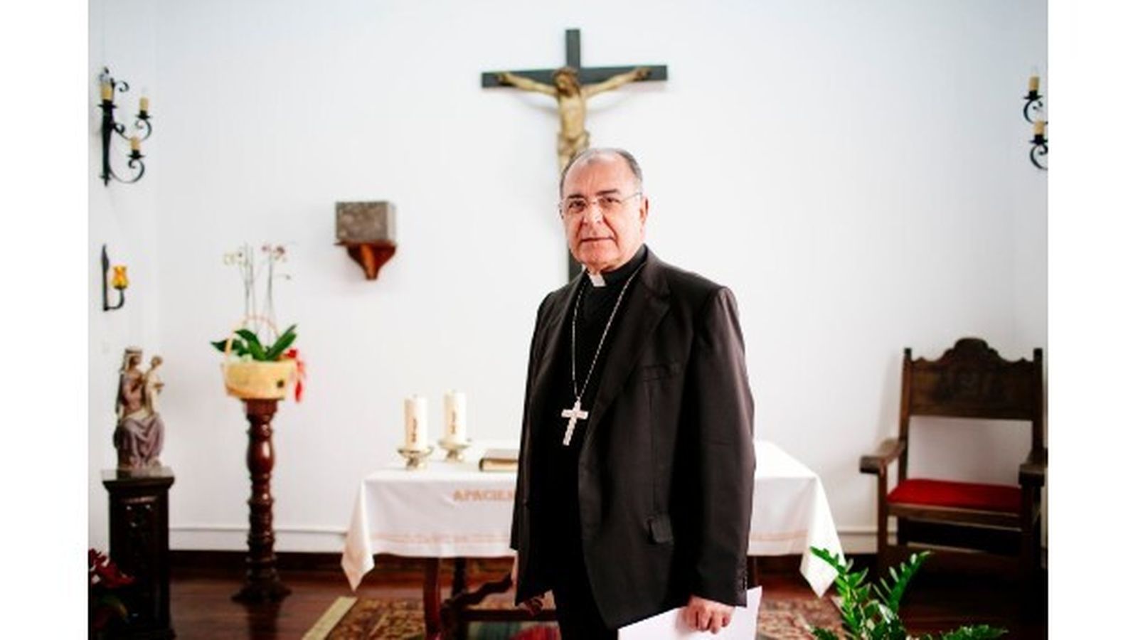 El obispo de la Diócesis de Canarias, Francisco Cases