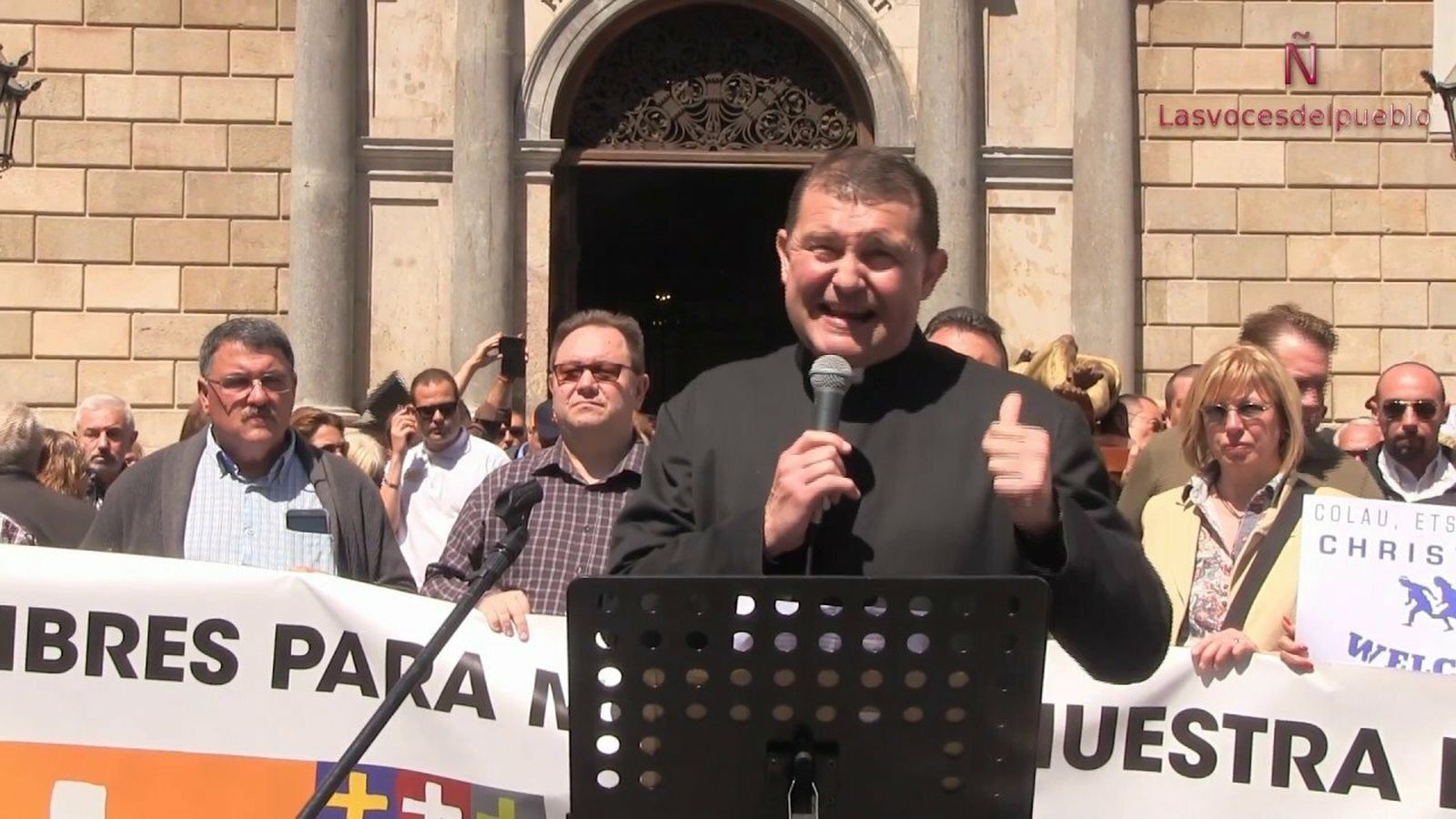 El padre Custodio Ballester