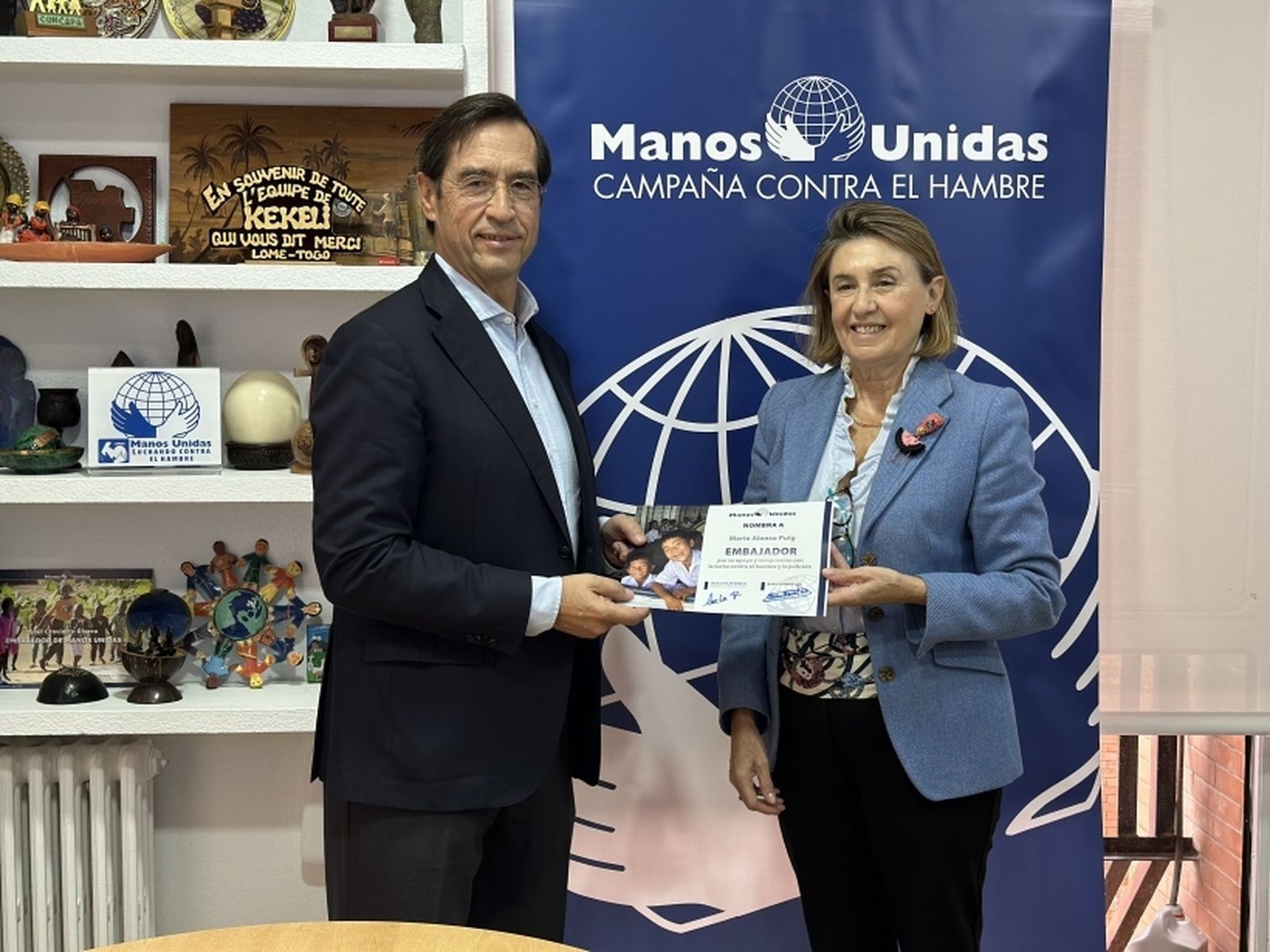 Mario Alonso Puig, embajador de Manos Unidas