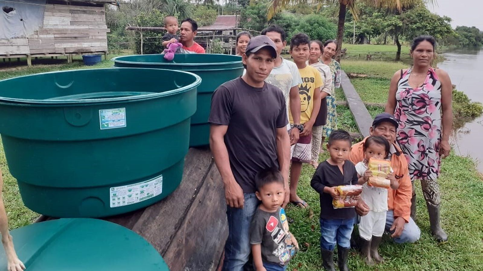 Comunidad en Santo Antonio do Iça