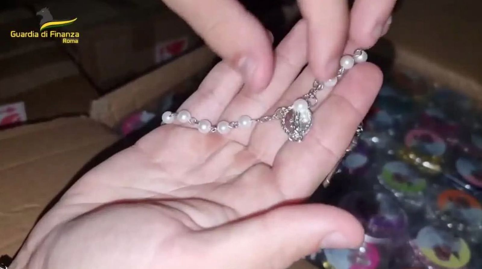 Objeto falso confiscado