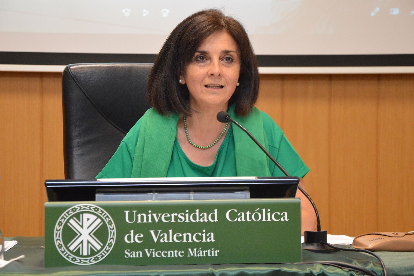 Beatriz de Ancos, vicerrectora de Estudiantes y Acción Social