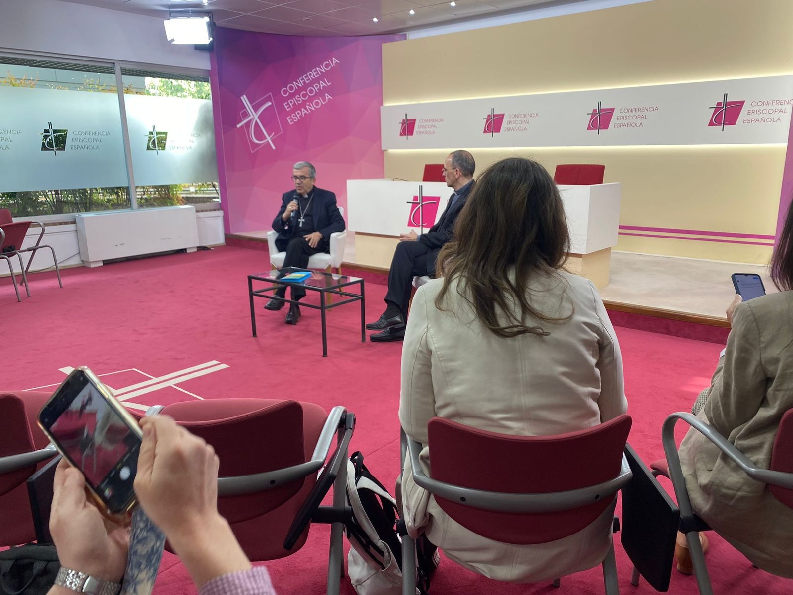 Briefing con Argüello