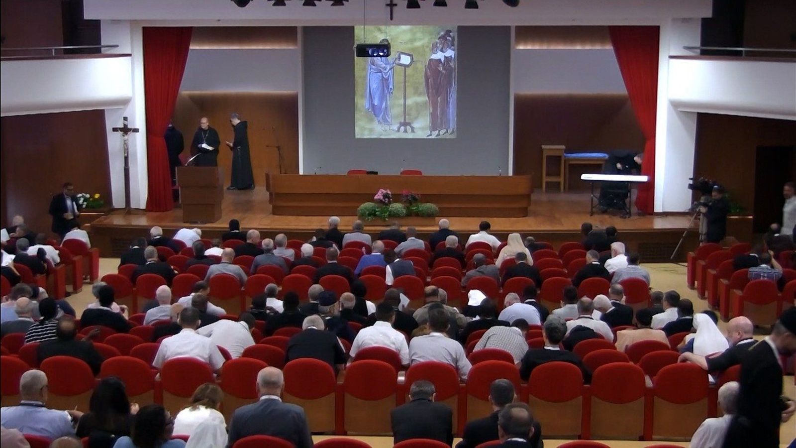 Encuentro sinodal en la Fraterna Domus de Sacrofano (Archivo)