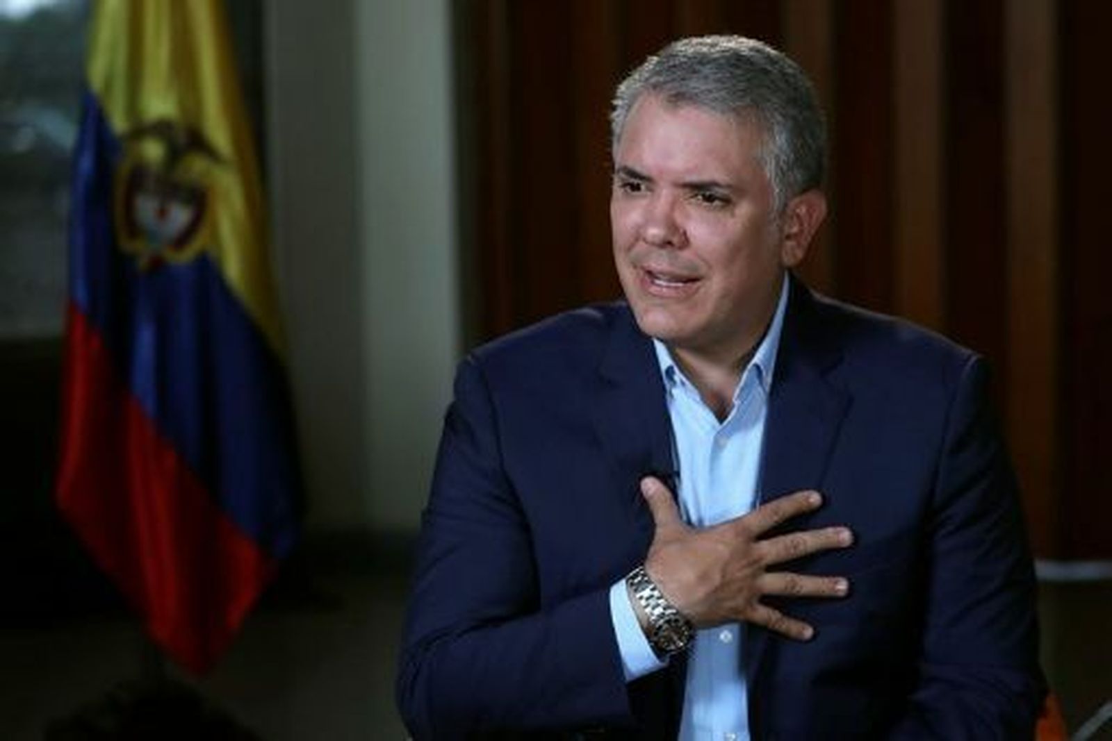 El presidente colombiano Iván Duque