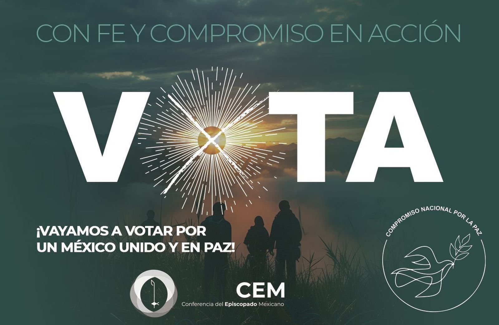 El Cardenal Carlos Aguiar Retes invita a salir a votar el 2 de junio