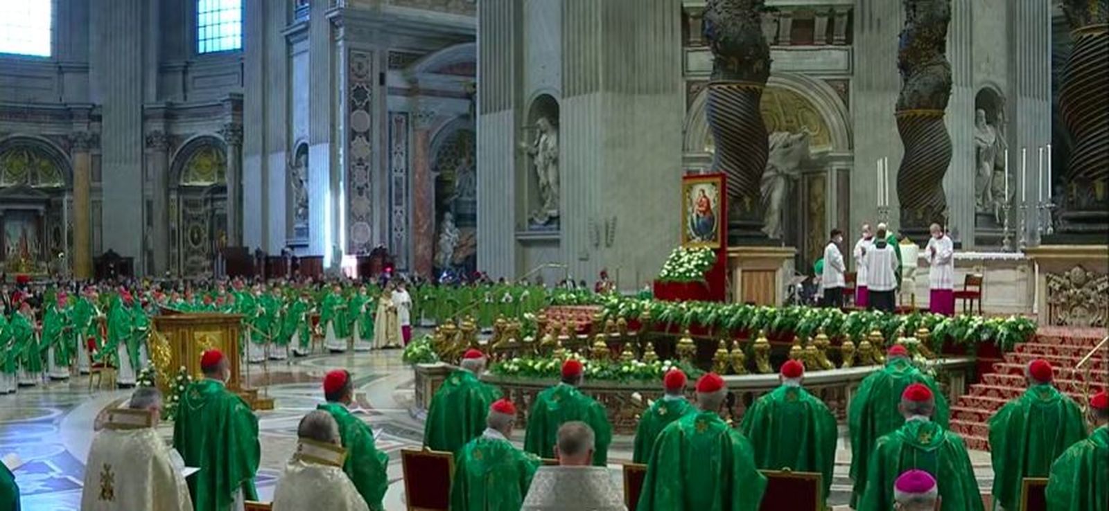 Asamblea del Sínodo en San Pedro