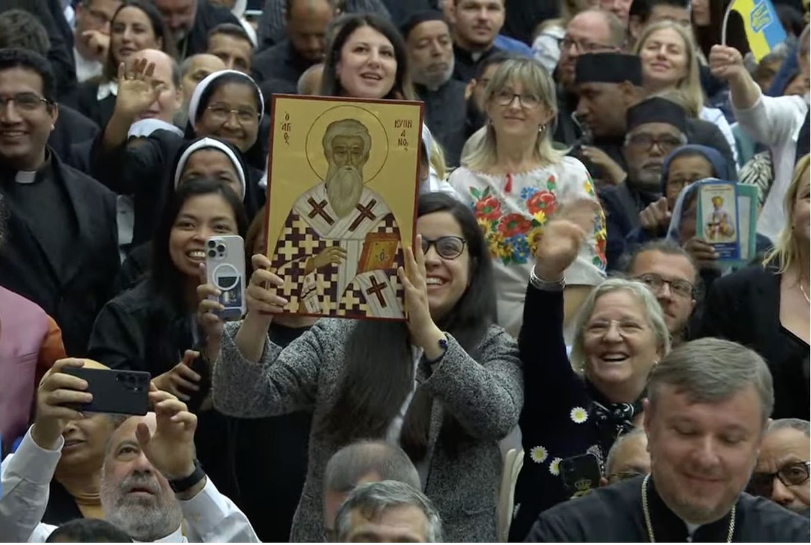 Fieles de las Iglesias orientales en la audiencia con León XIV