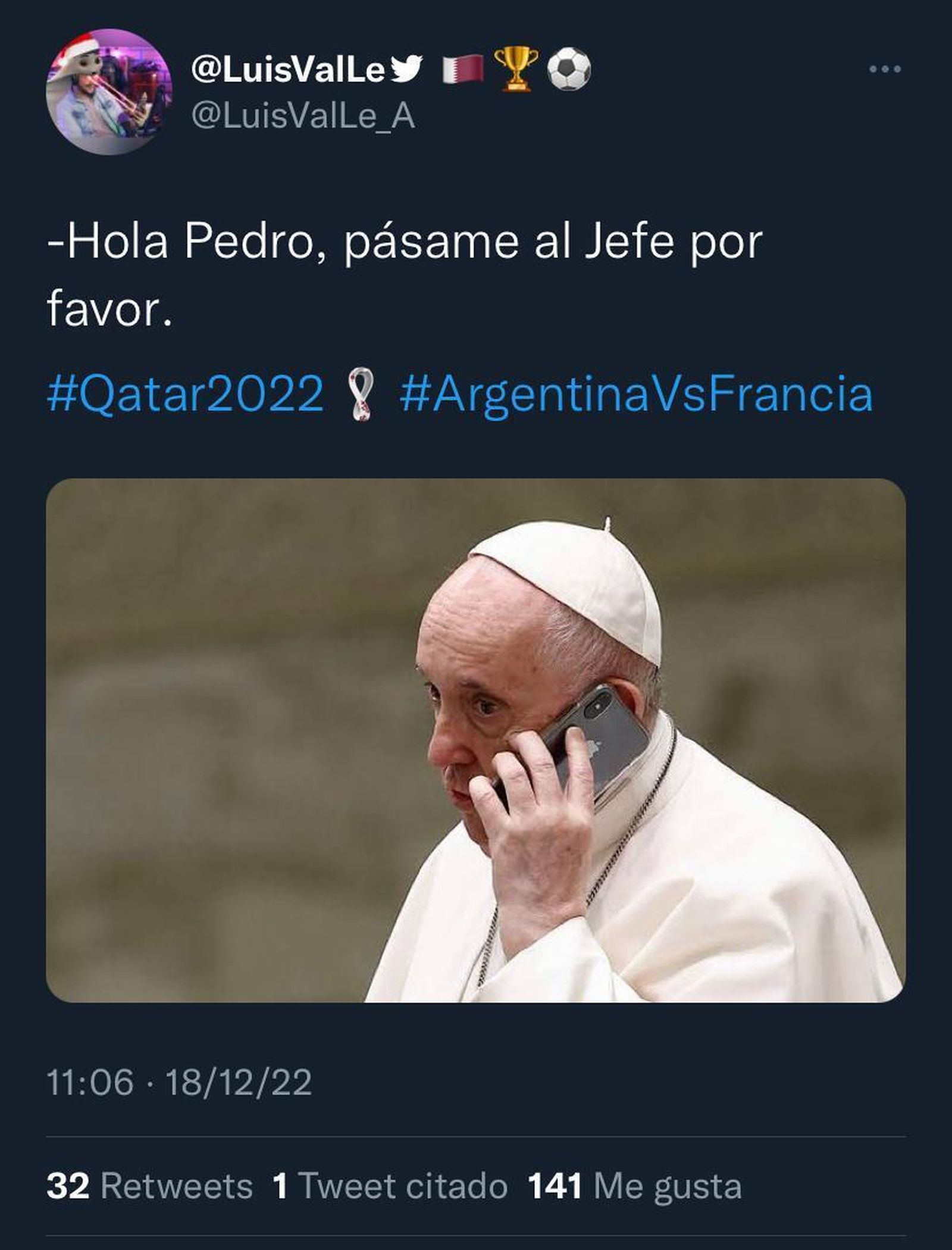 La 'mano de Dios' #Qatar22