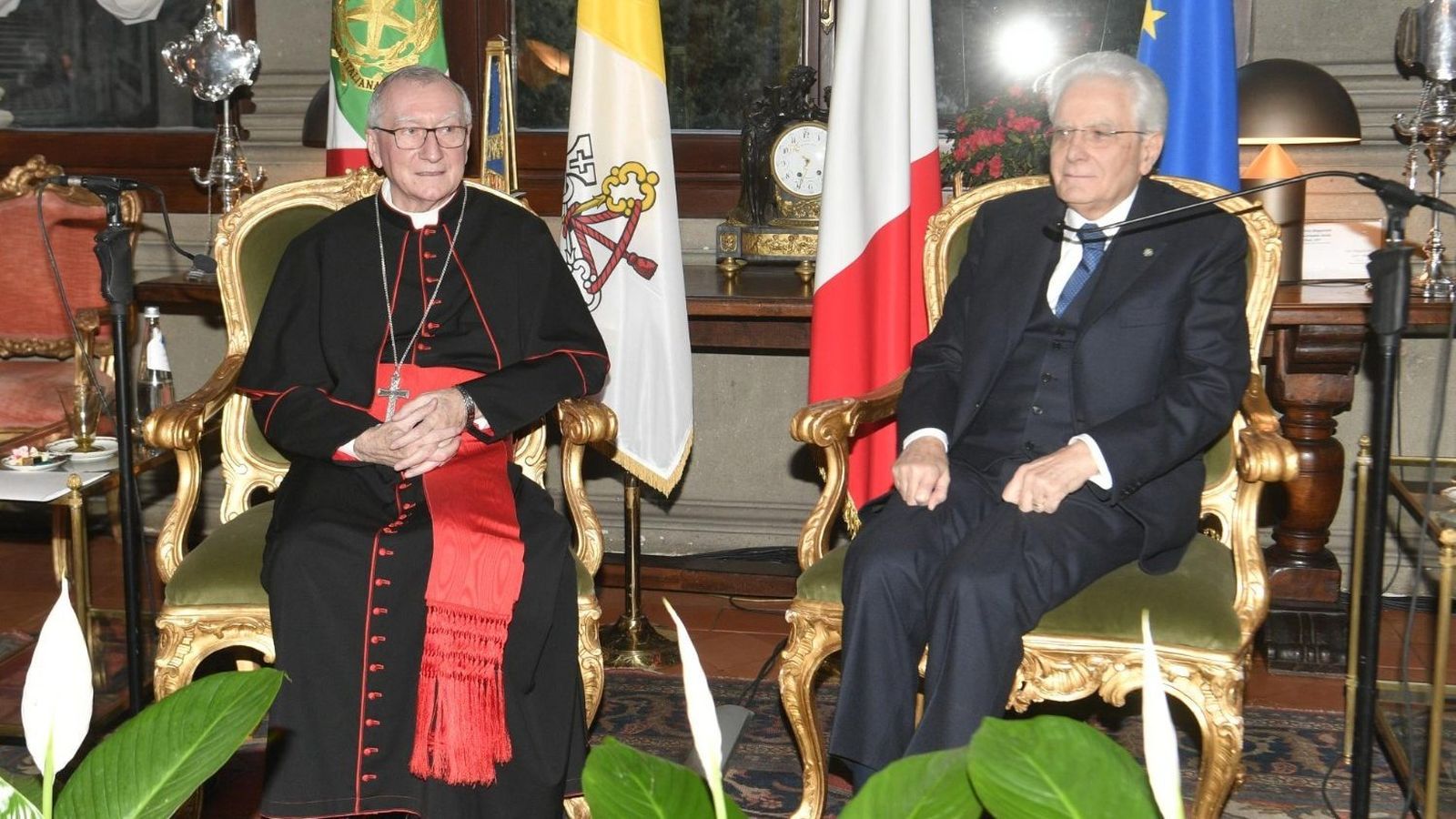 Parolin y Mattarella