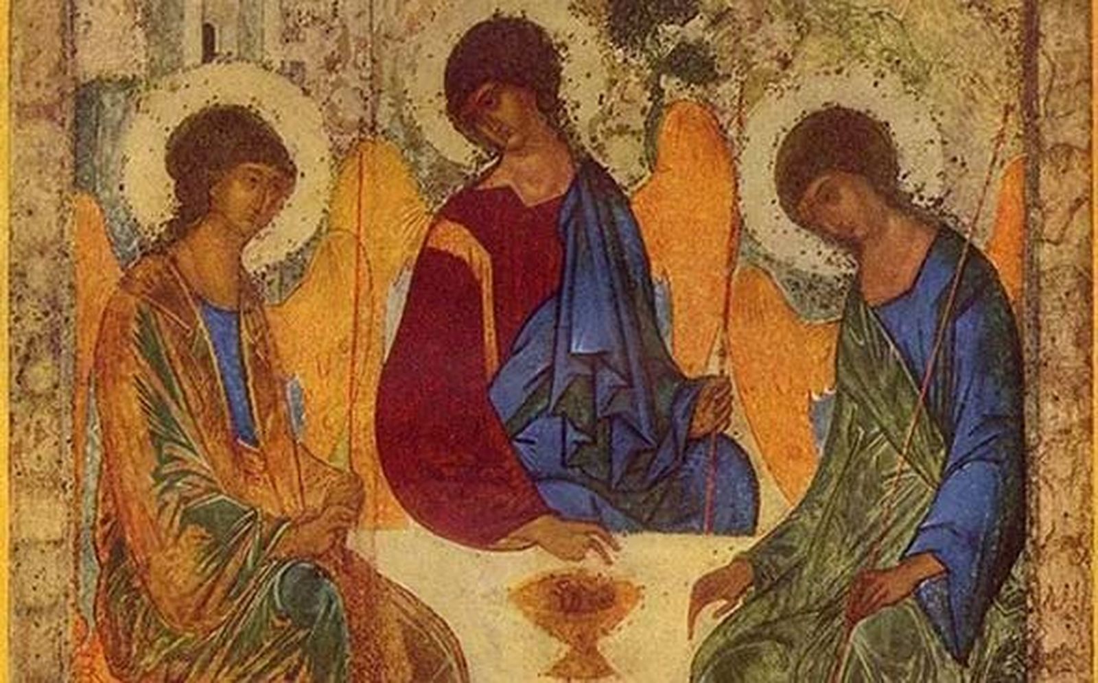 Icono de la 'Santísima Trinidad', de Andrey Rublev
