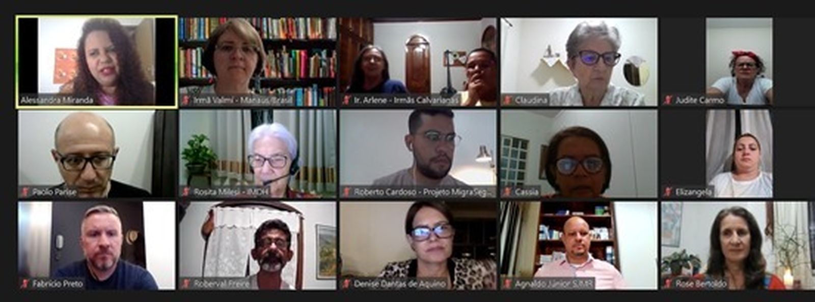 Encuentro Red Clamor Brasil