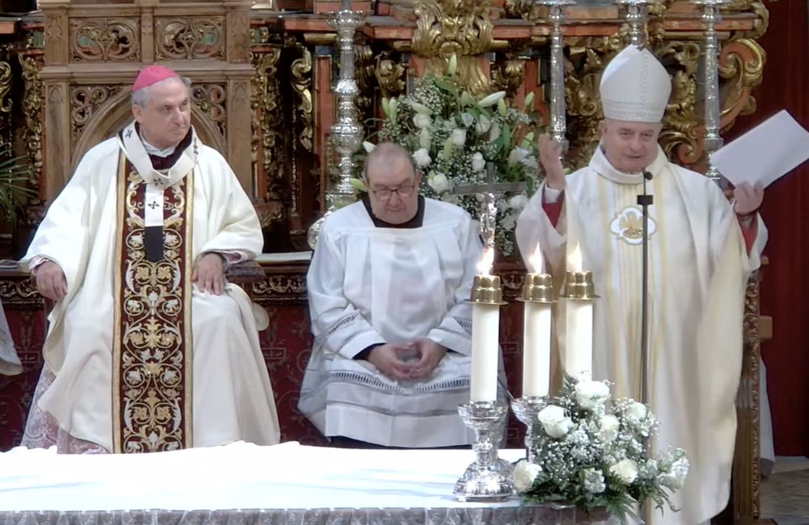 "Yo, fray José, os abrazo y bendigo a todos", dijo Rodríguez Carballo en su toma de posesión