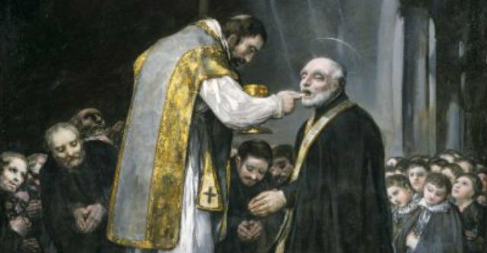 El cuadro de Goya 'La última comunión de San José de Calasanz'