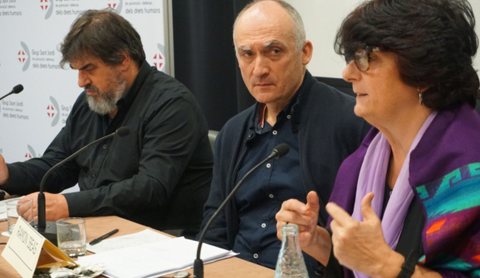 Pepa Torres, en el encuentro del Grup Sant Jordi