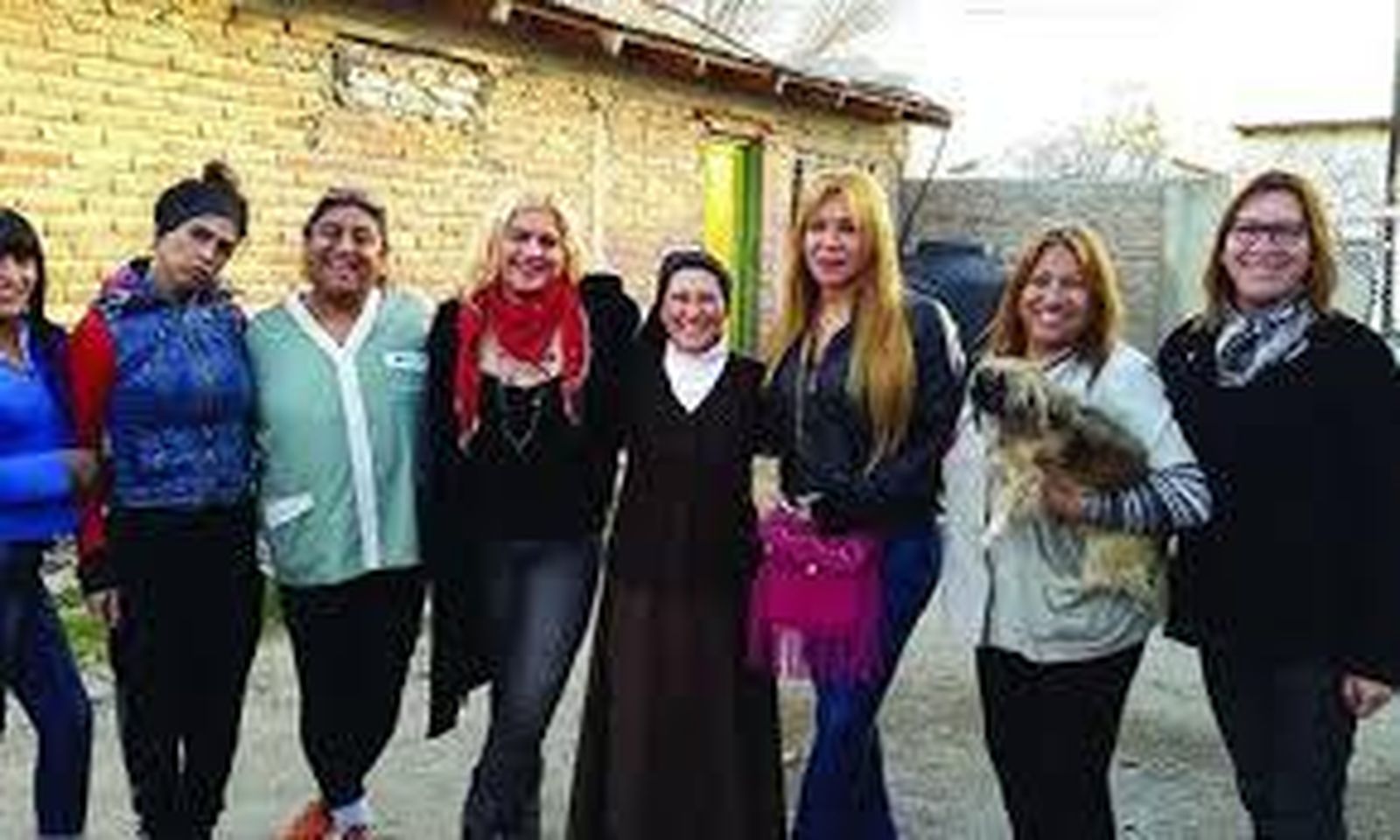 Mónica Astorga, con sus chicas 'trans'