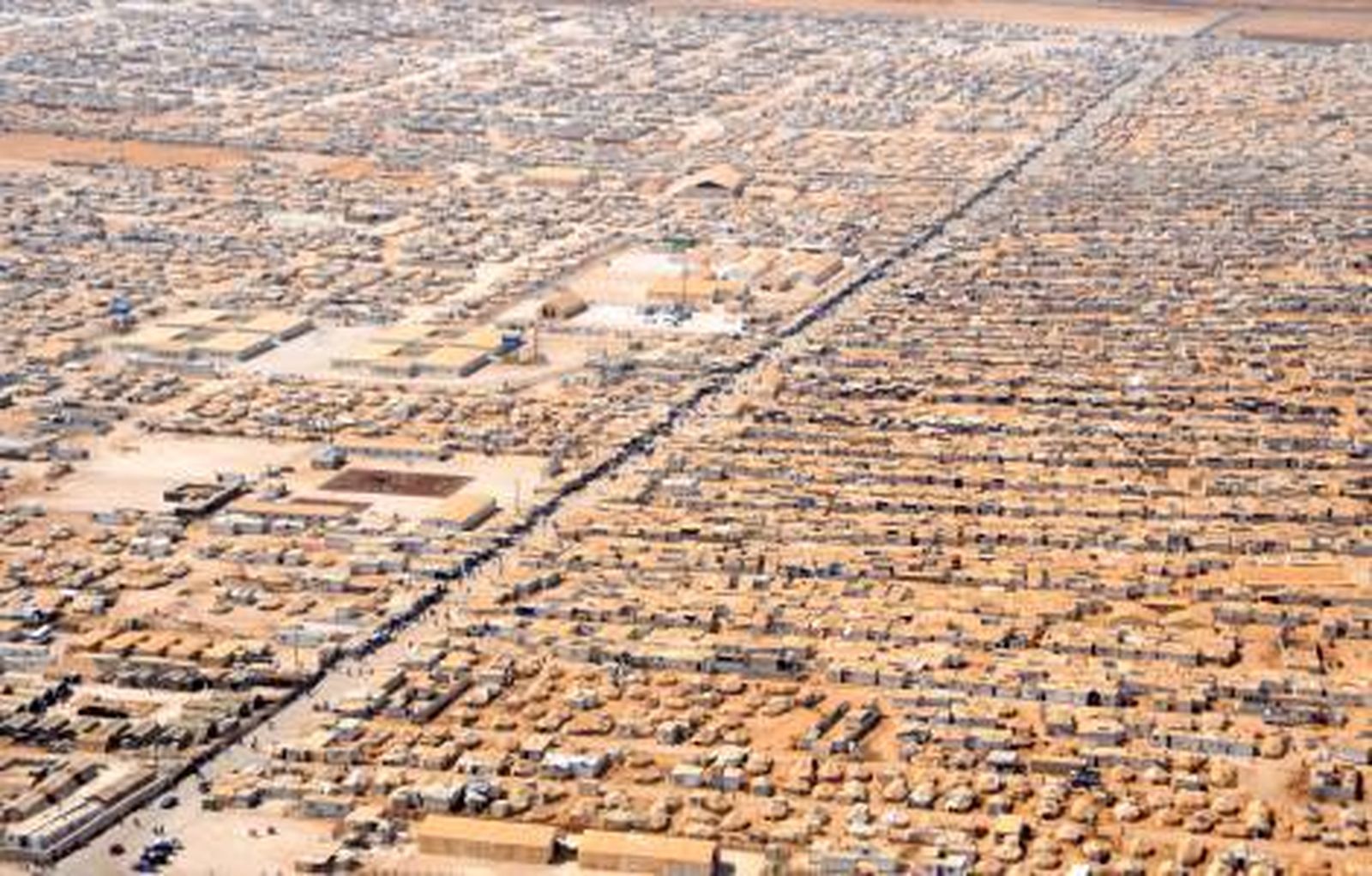 Campo jordano de refugiados